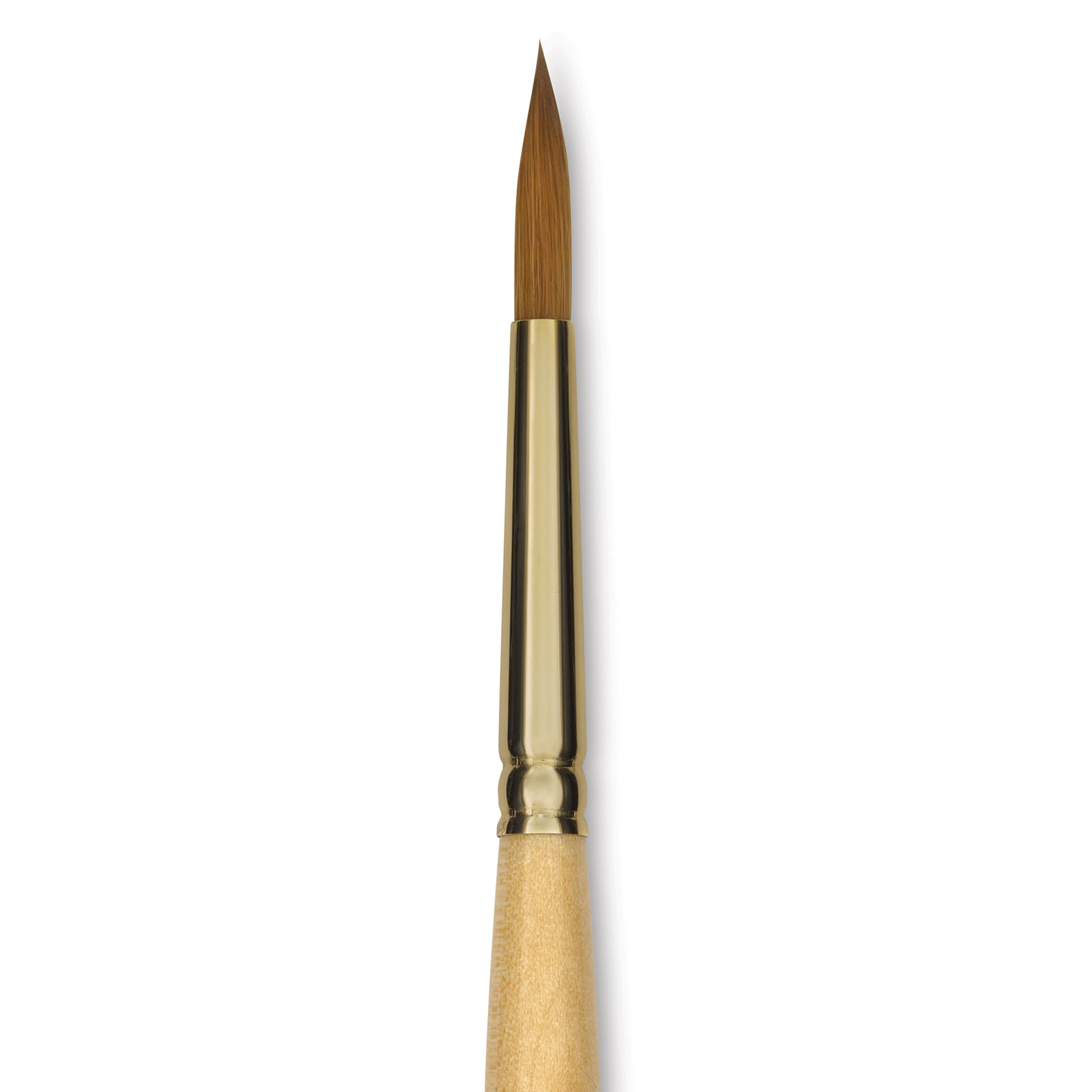 Silver Brush Limited Silver Brush Silver Kolinsky Red Sable Brush - Short Handle, Round, Size 8