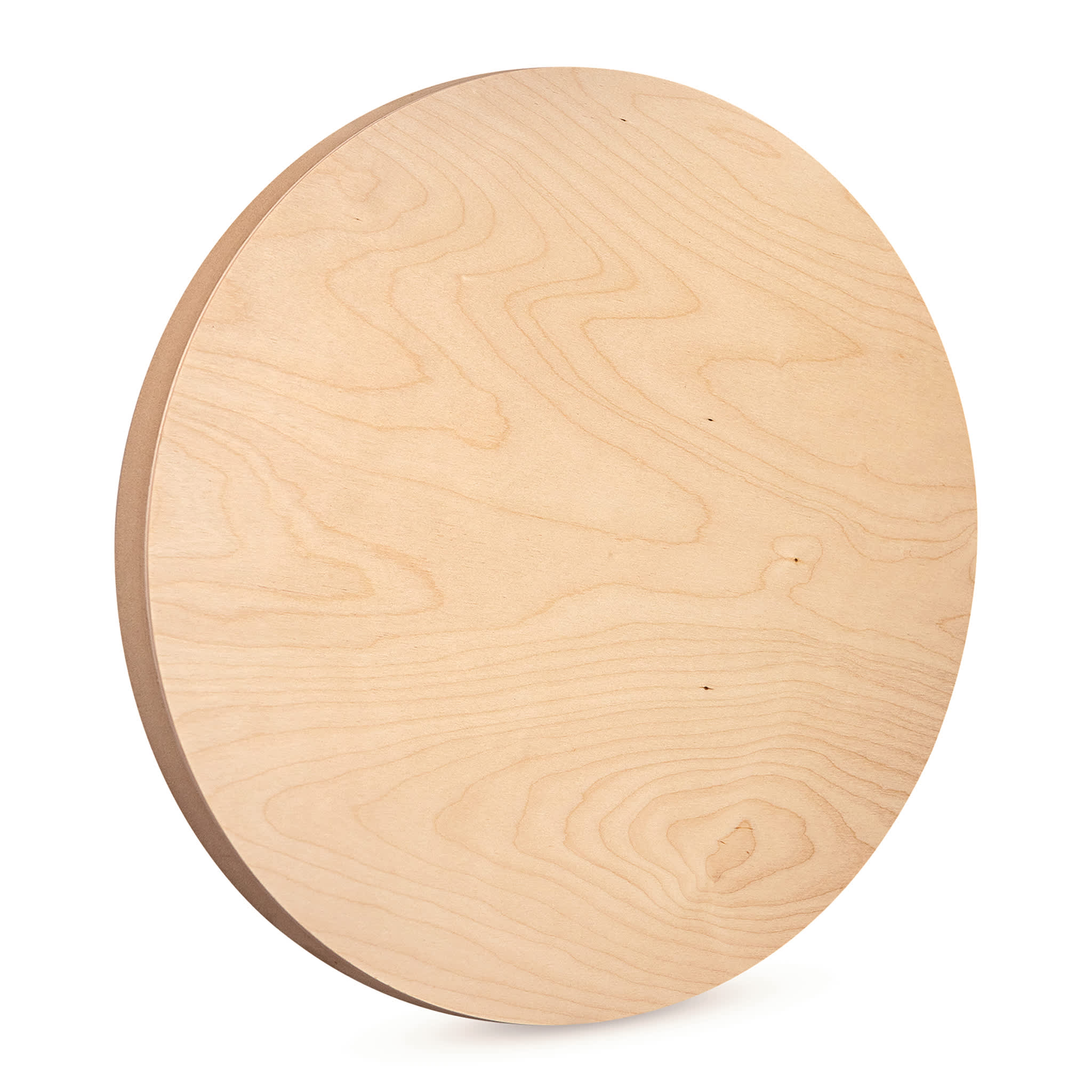 American Easel Cradled Round Birch Painting Panel - 20" Dia. x 7/8" D