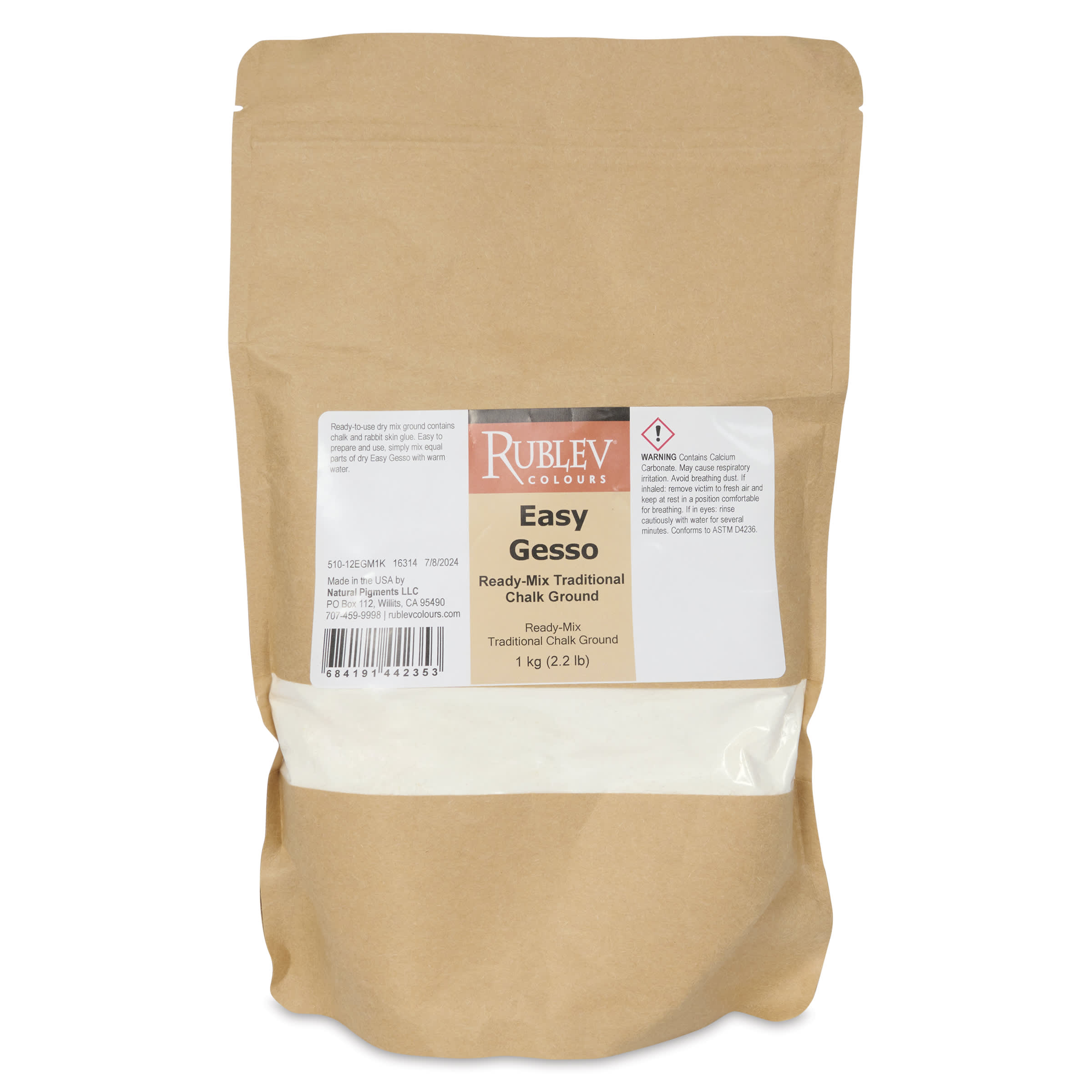 Rublev Easy Gesso Powdered Primer - 1 kg