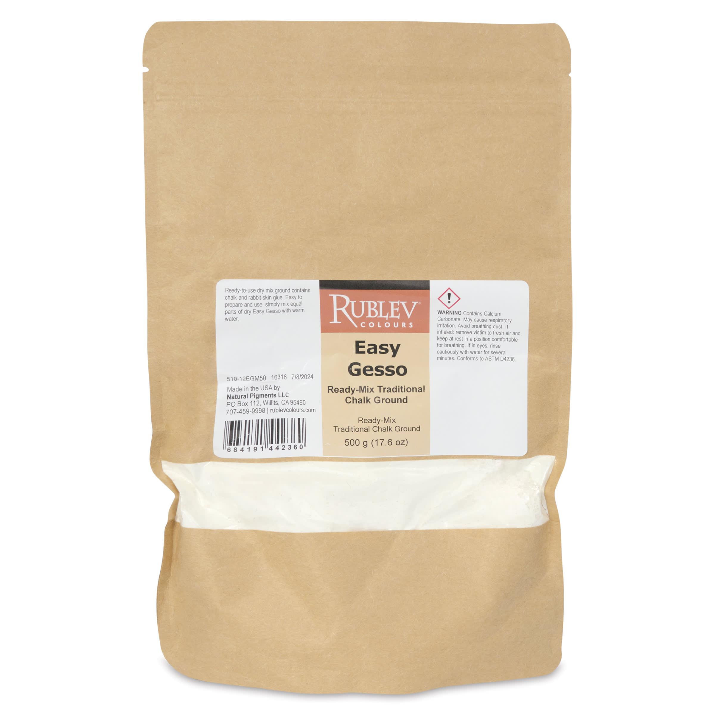 Rublev Easy Gesso Powdered Primer - 500 g