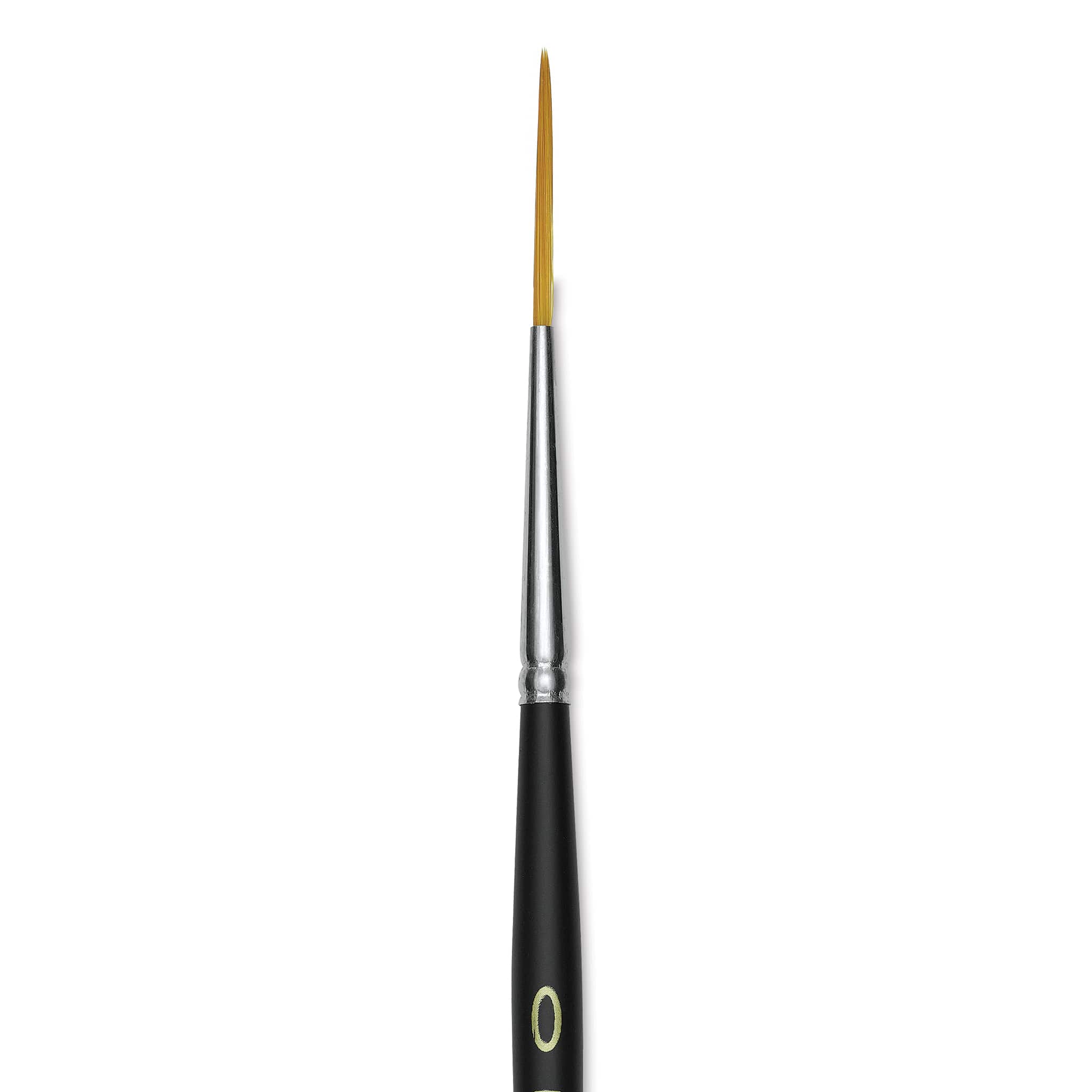 Blick Masterstroke Golden Taklon Brush - Script Liner, Short Handle, Size 0