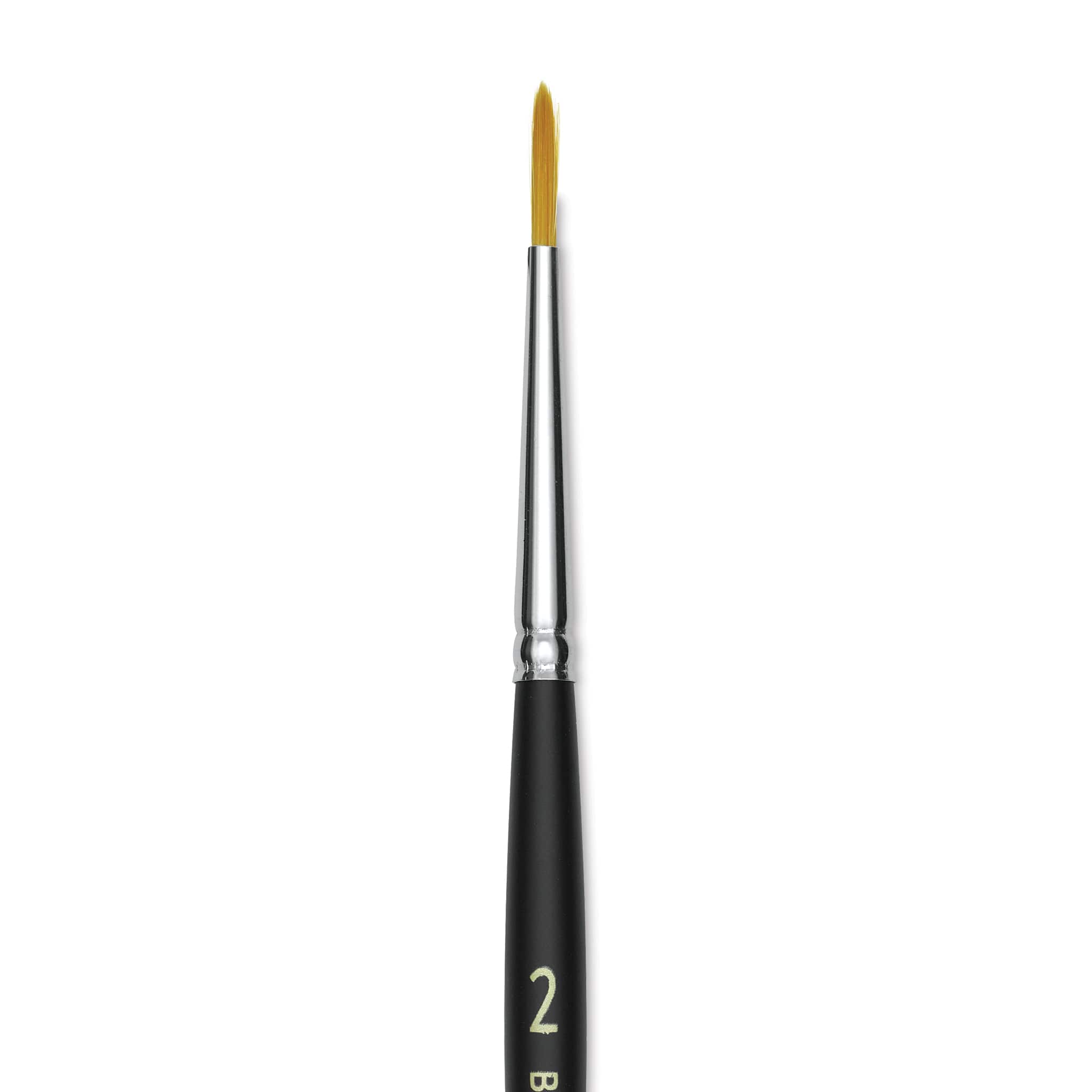 Blick Masterstroke Golden Taklon Brush - Round, Short Handle, Size 2