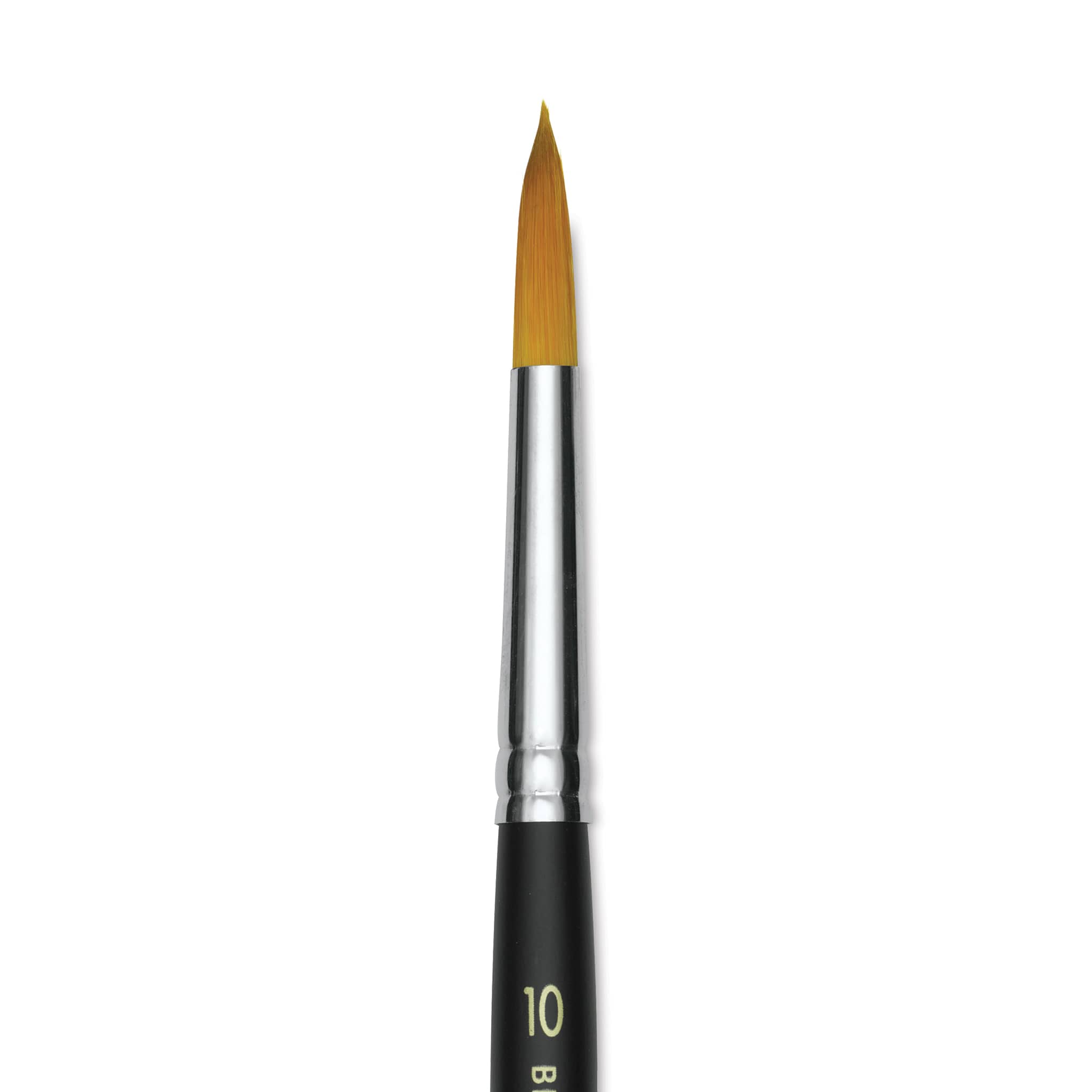 Blick Masterstroke Golden Taklon Brush - Round, Short Handle, Size 10