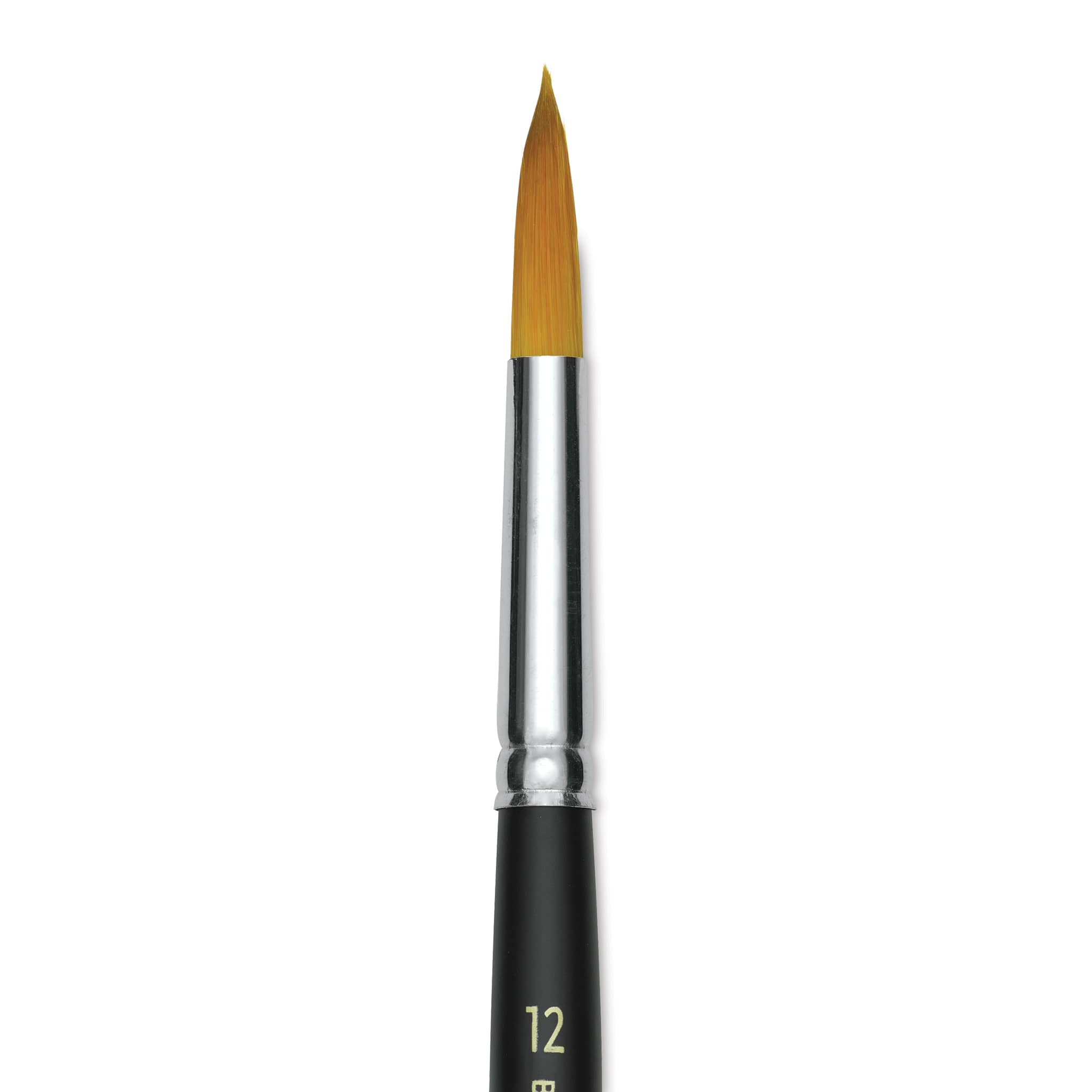 Blick Masterstroke Golden Taklon Brush - Round, Short Handle, Size 12