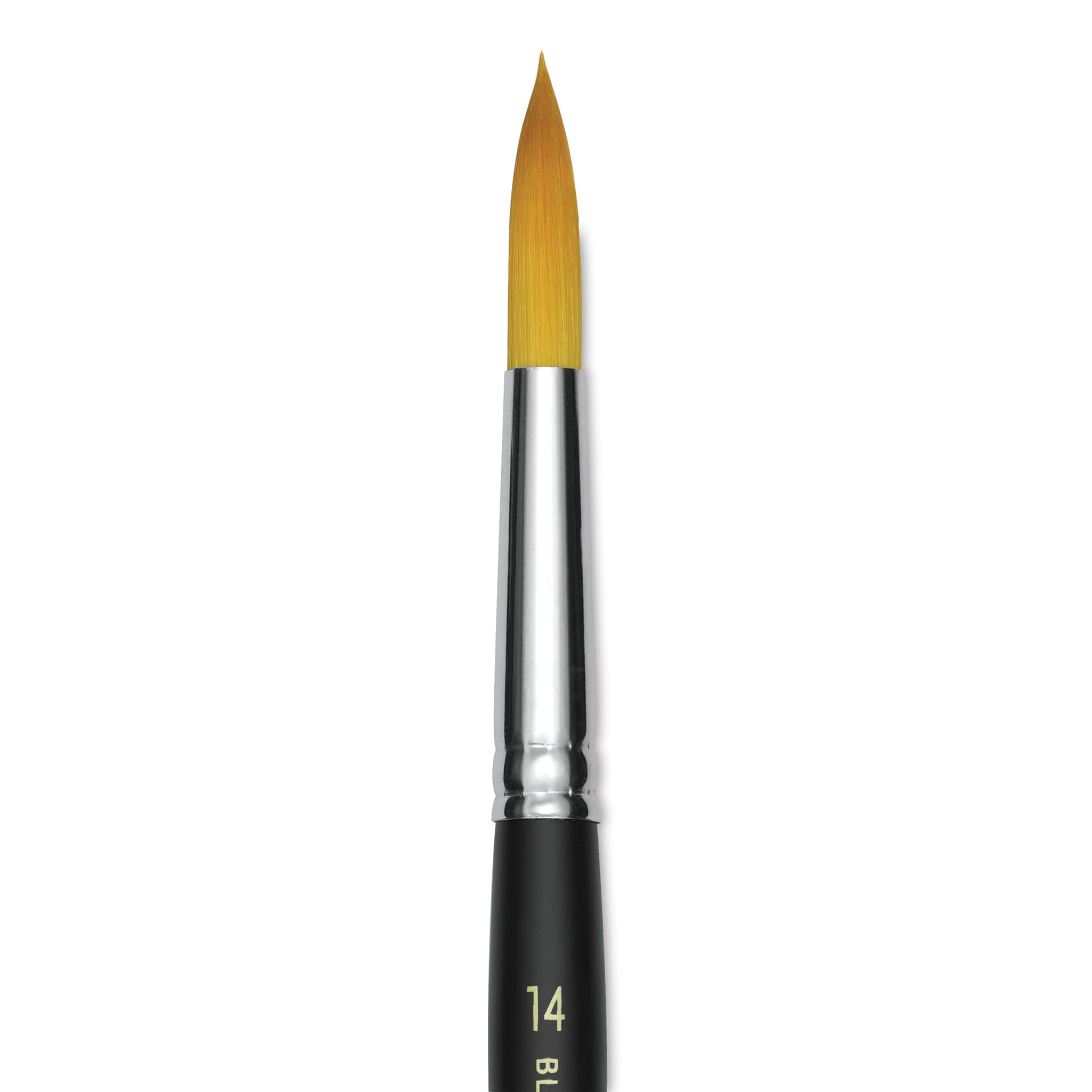 Blick Masterstroke Golden Taklon Brush - Round, Short Handle, Size 14