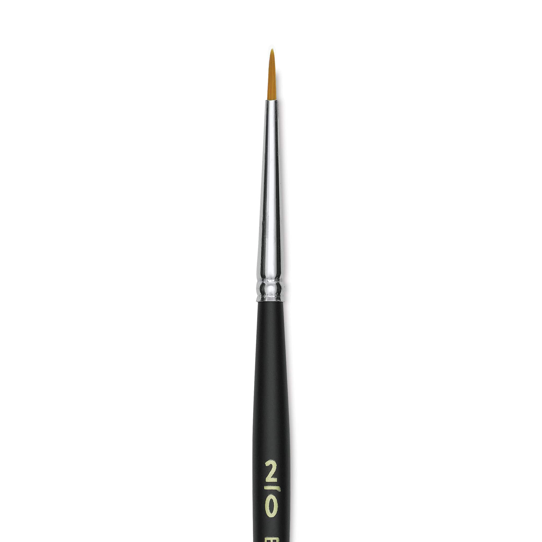 Blick Masterstroke Golden Taklon Brush - Round, Short Handle, 2/0
