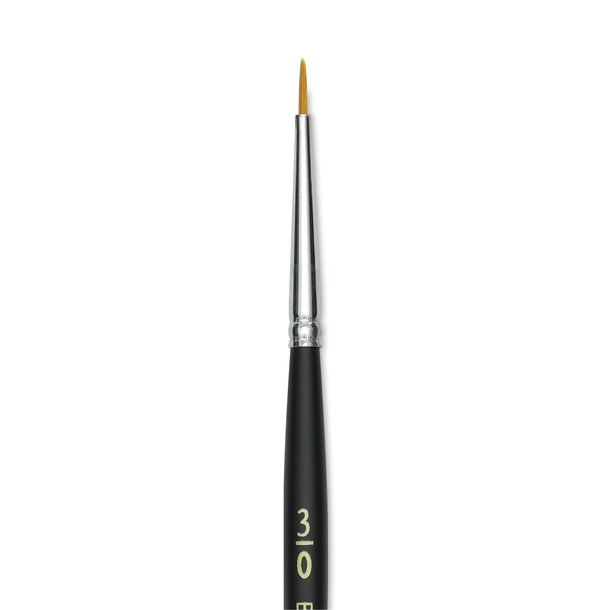 Blick Masterstroke Golden Taklon Brush - Round, Short Handle, 3/0