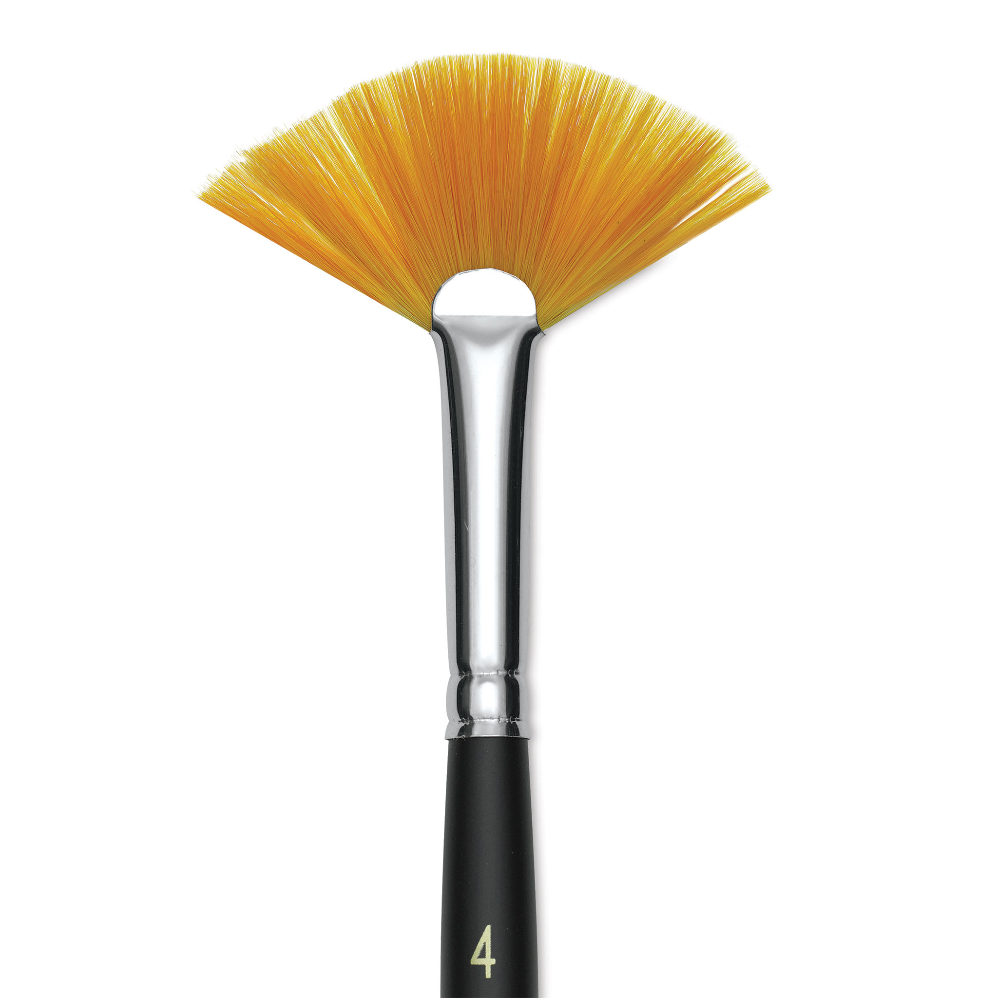 Blick Masterstroke Golden Taklon Brush - Fan, Short Handle, Size 4