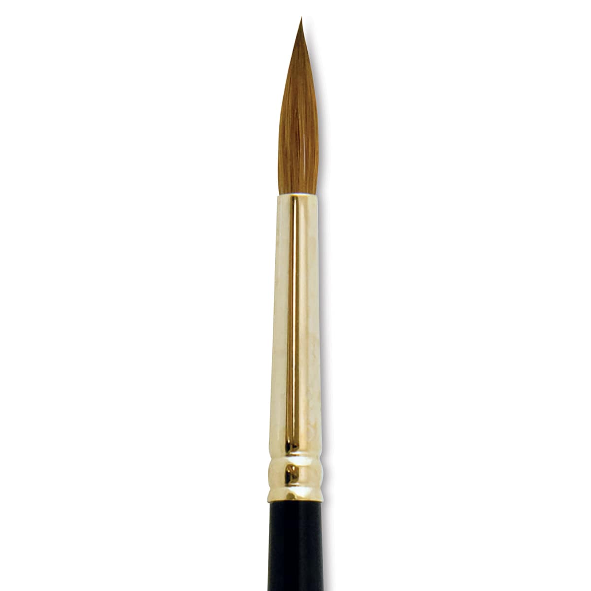 Silver Brush Renaissance Red Sable Brush - Round, Short Handle, Size 8