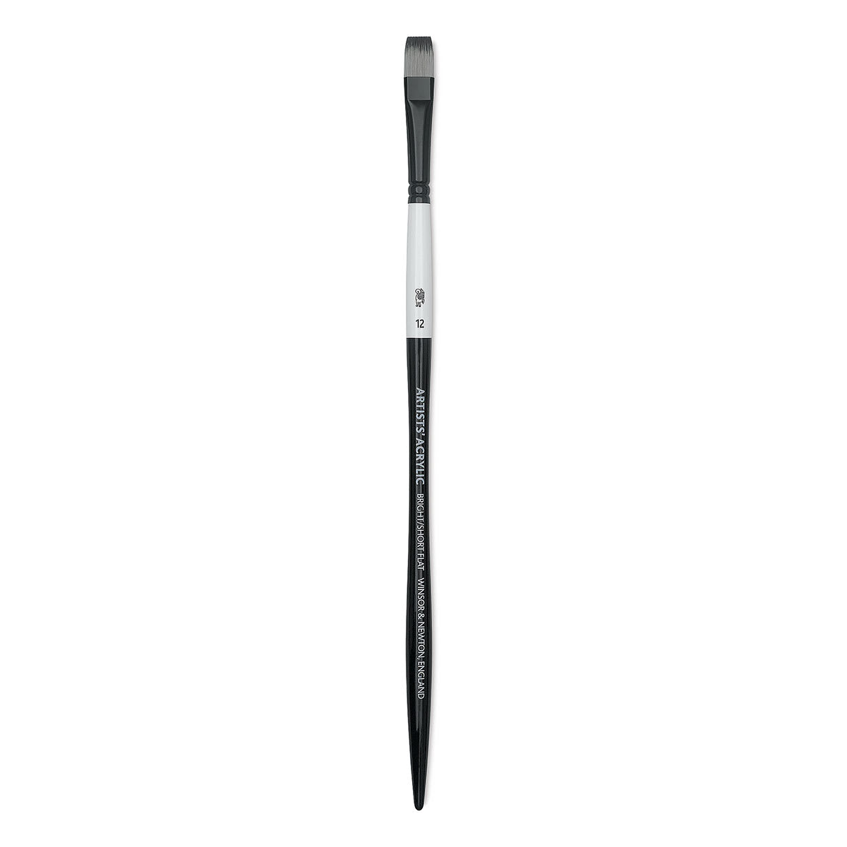 Winsor & Newton Artists Acrylic Brush - Bright, Long Handle, Size 12