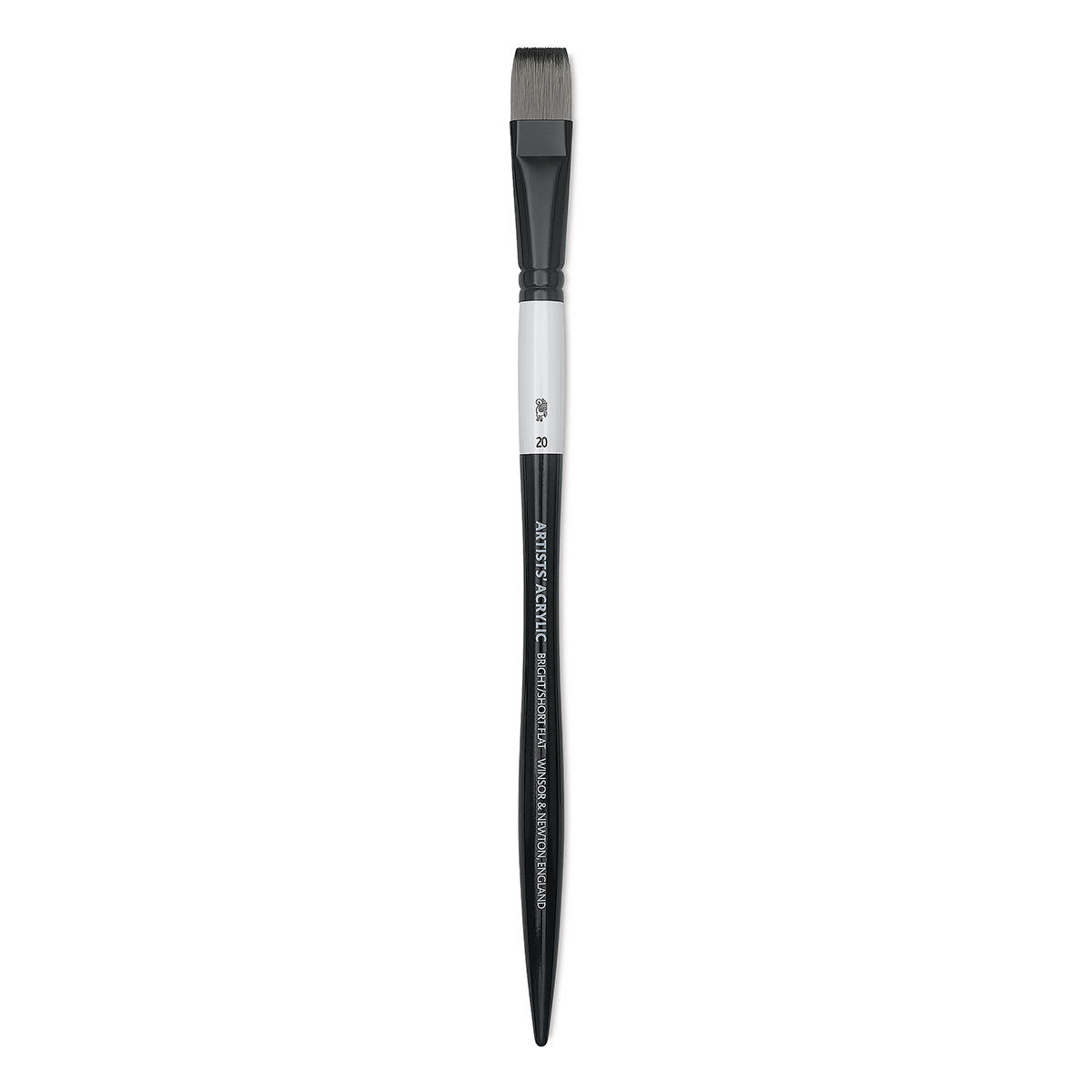 Winsor & Newton Artists Acrylic Brush - Bright, Long Handle, Size 20