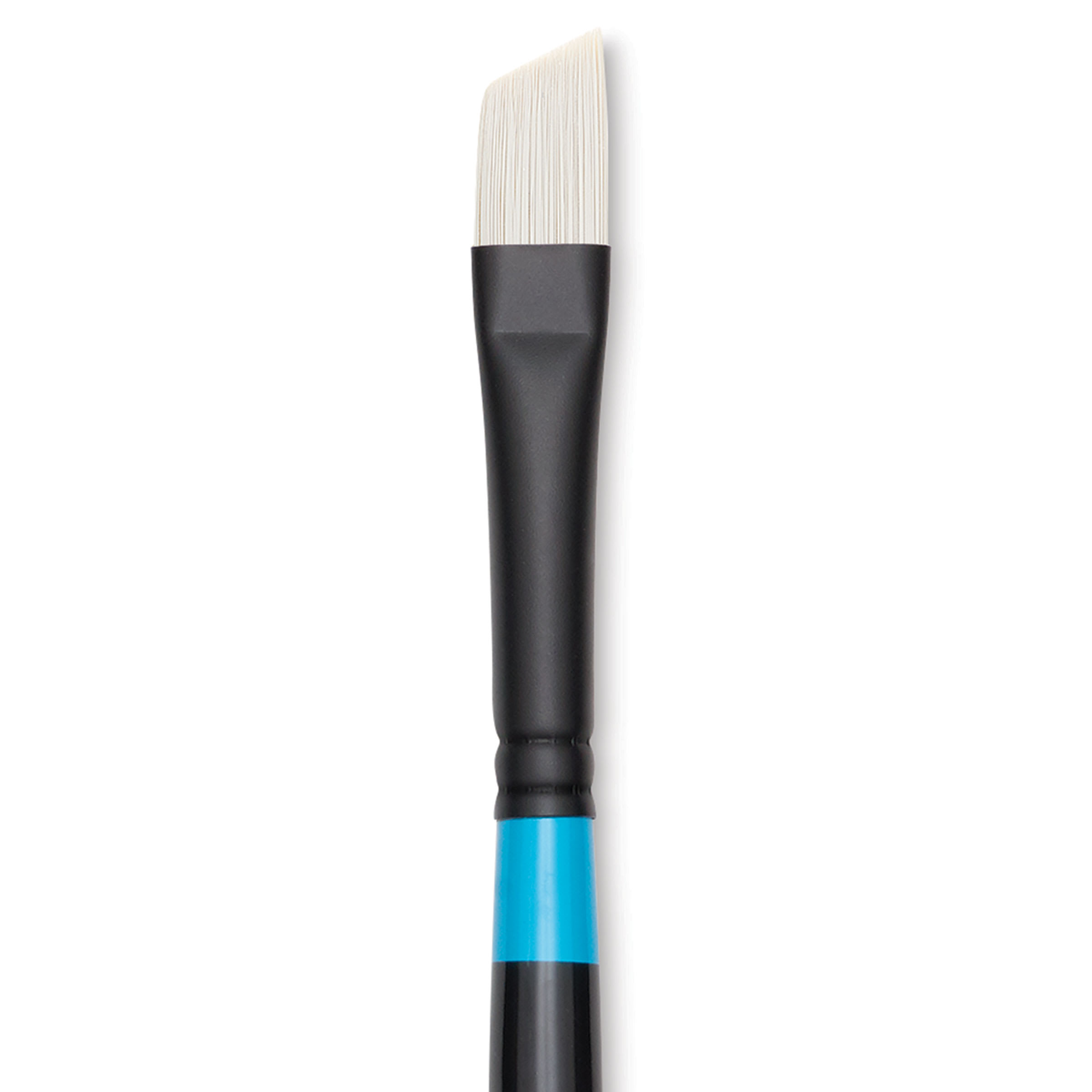 Princeton™ Aspen™ Synthetic Long Handle Angle Bright Brush By Princeton Artist Brush Co Paint in White | 6