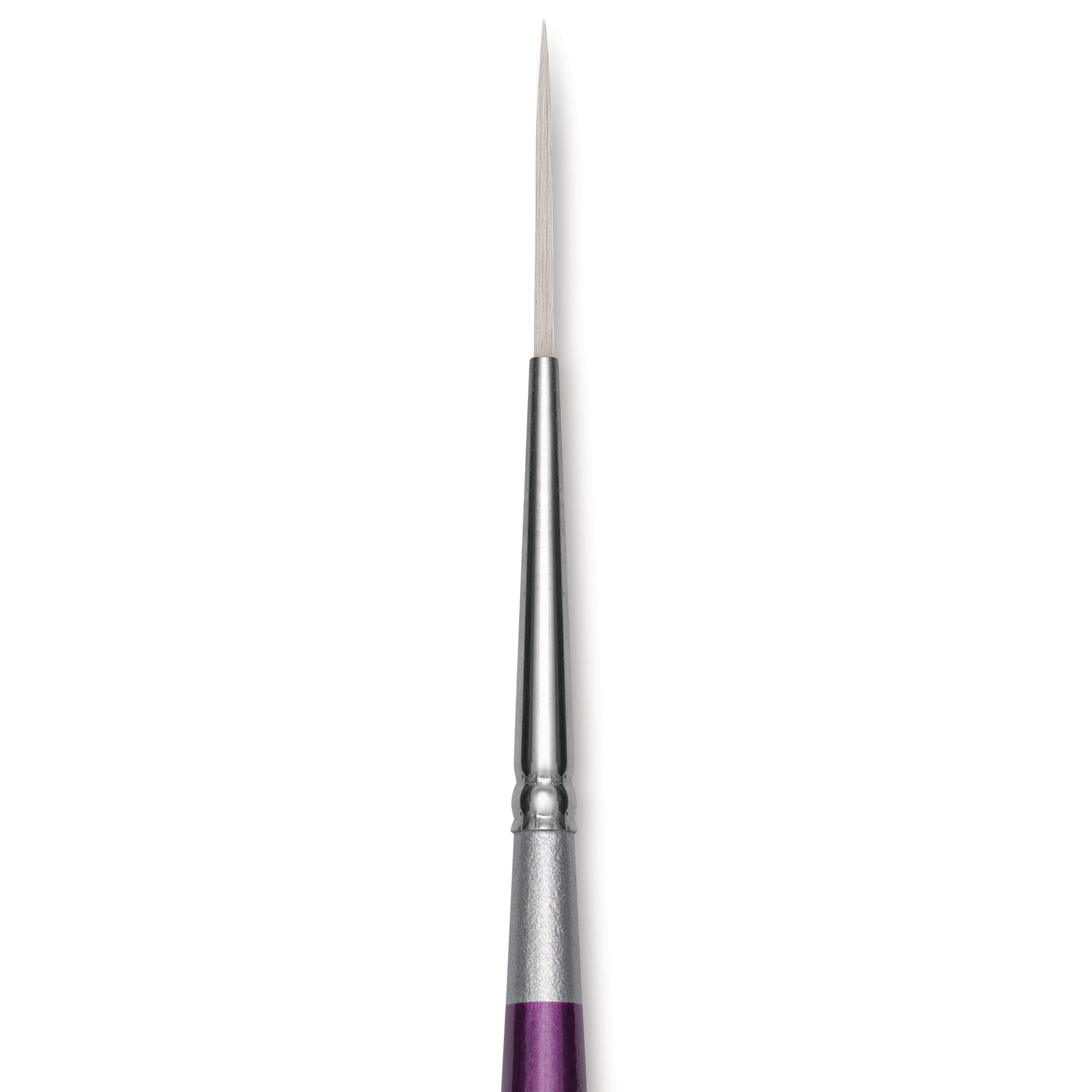 Silver Brush Silver Silk 88 Synthetic Brush - Short Handle, Script Liner, Size 0