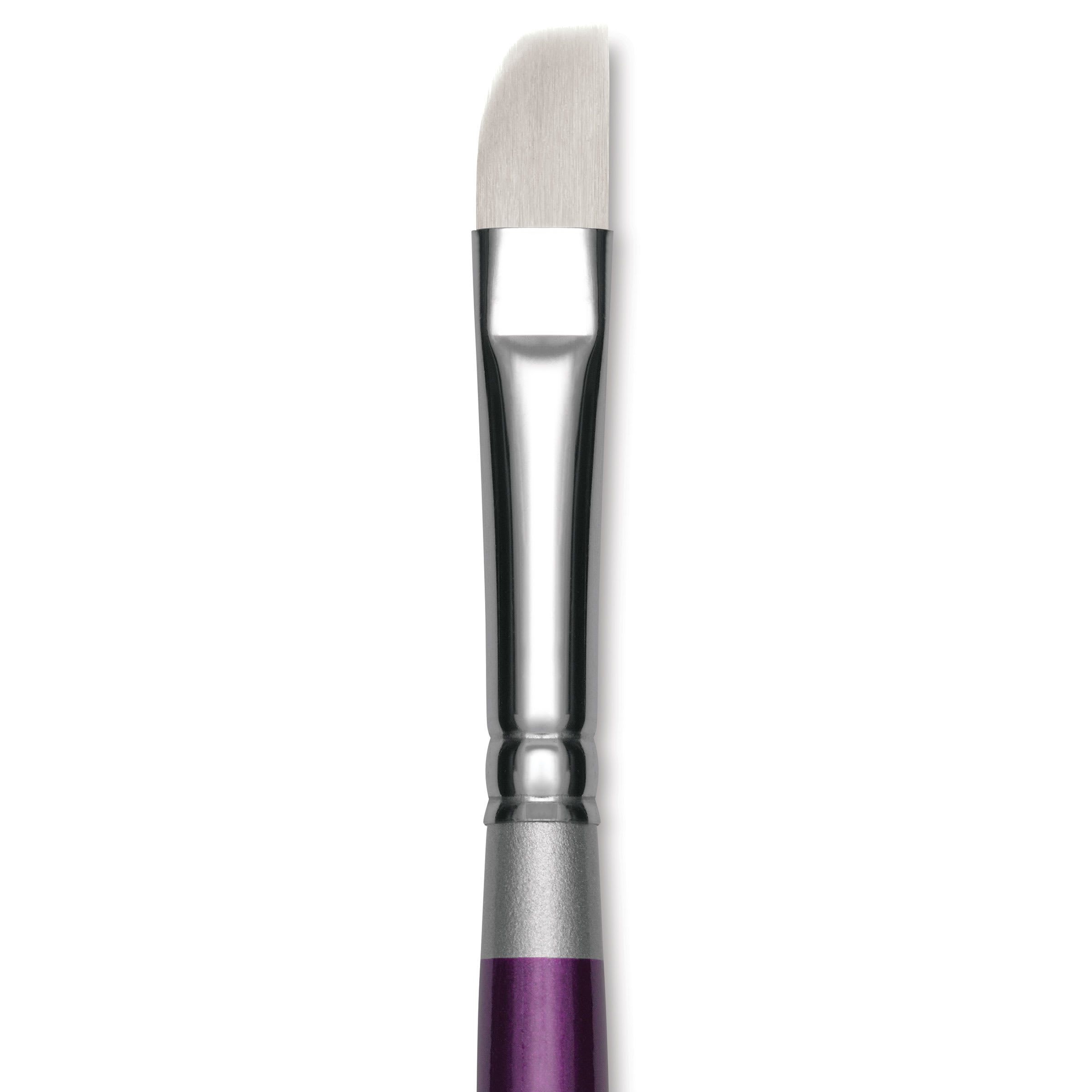 Silver Brush Silver Silk 88 Synthetic Brush - Short Handle, Soft Curve, Size 10