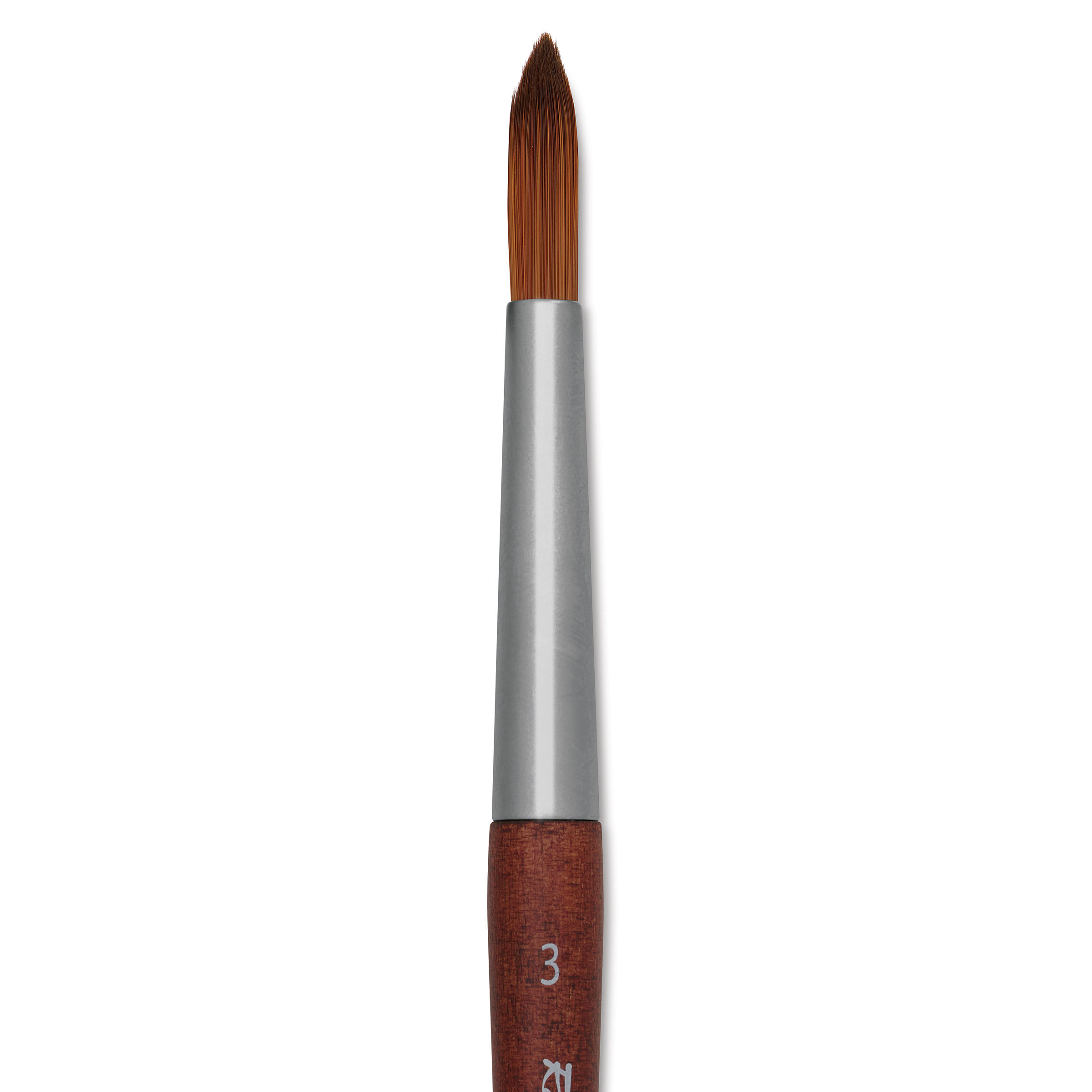 Raphaël Precision Mini Brush - Round, Short Handle, Size 3
