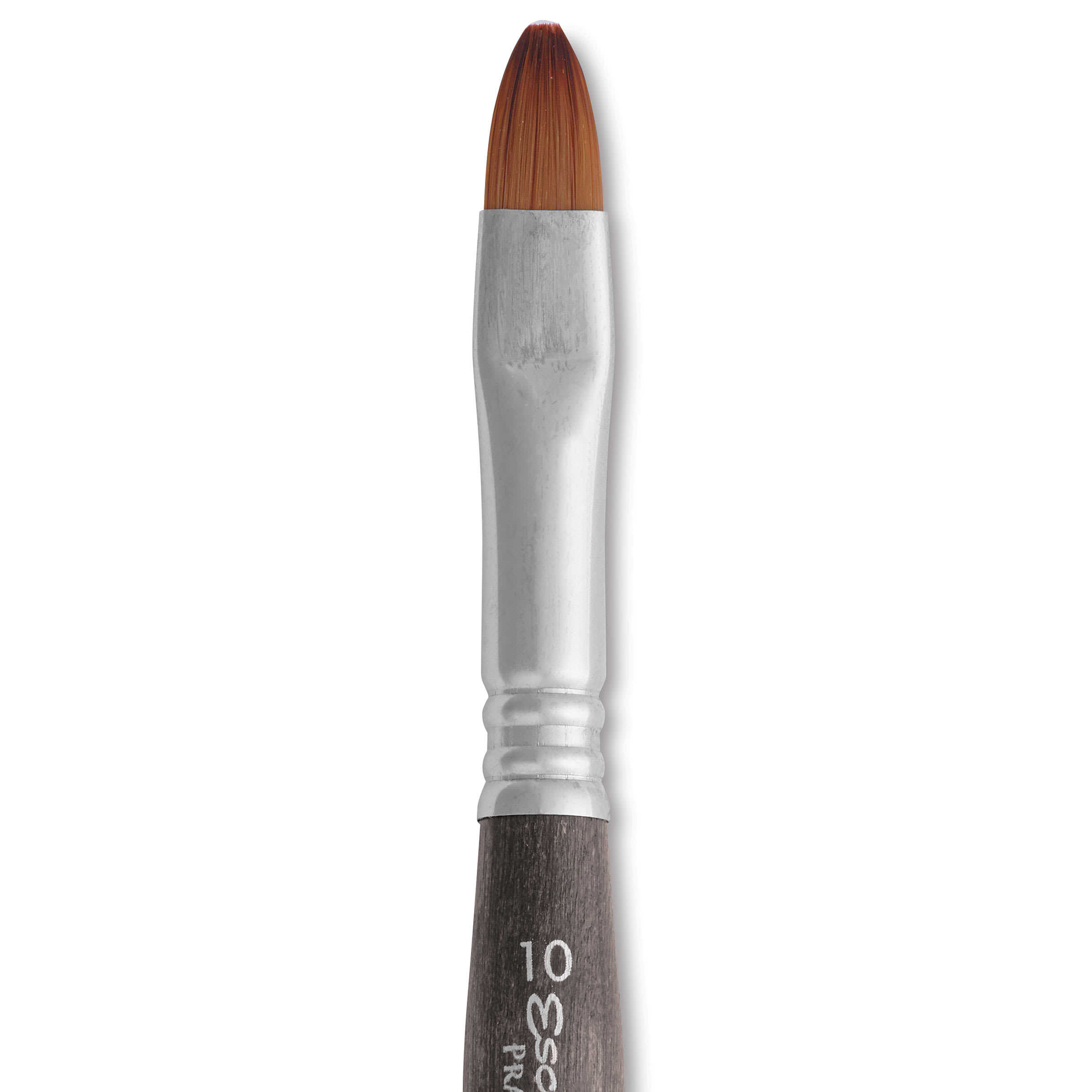 Escoda Prado Tame Synthetic Travel Brush - Bright, Short Handle, Size 10