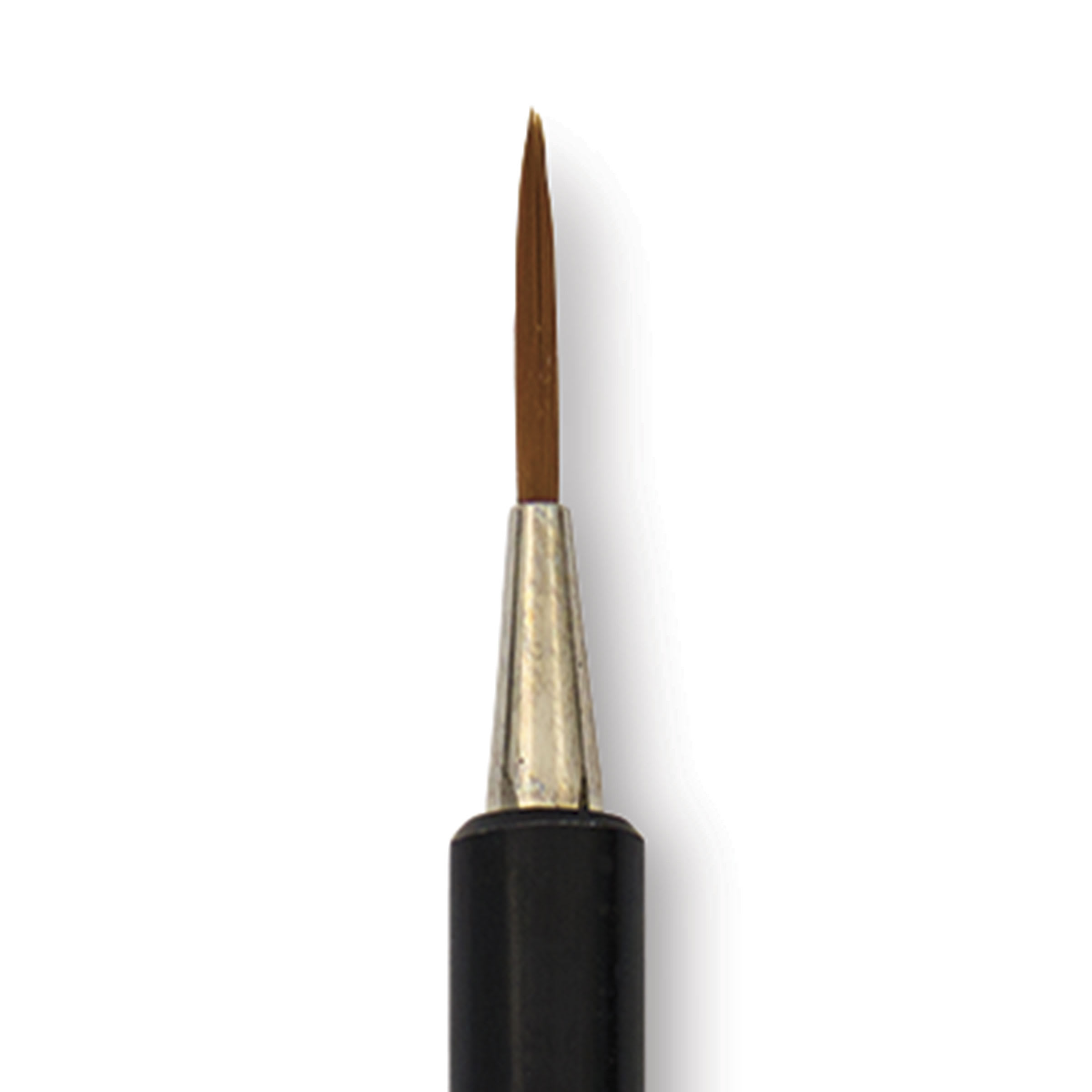 Yasutomo Fusion Synthetic Brush - Round, Short Handle, Size 1