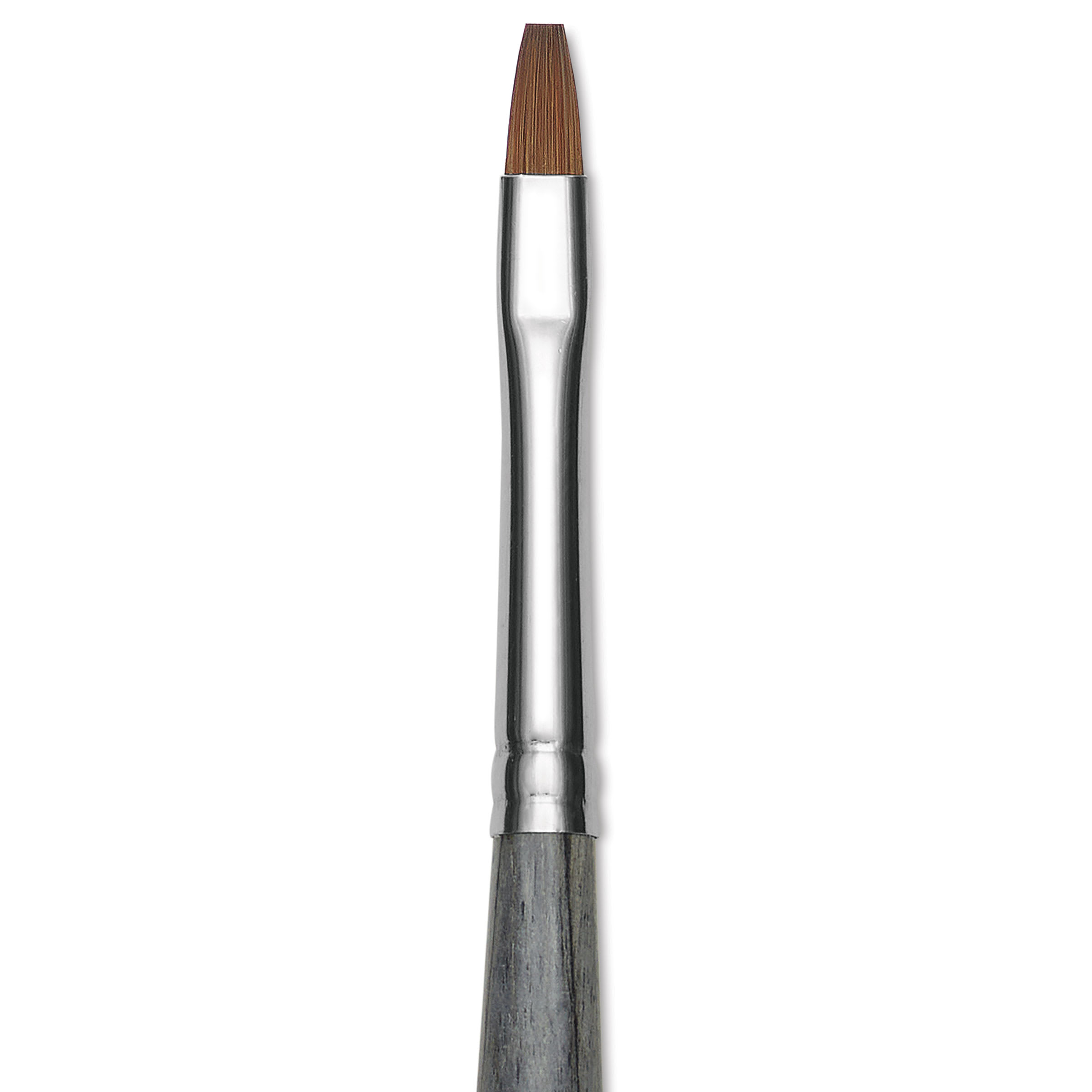 Da Vinci Colineo Synthetic Kolinsky Sable Brush - Flat, Size 2, Long Handle