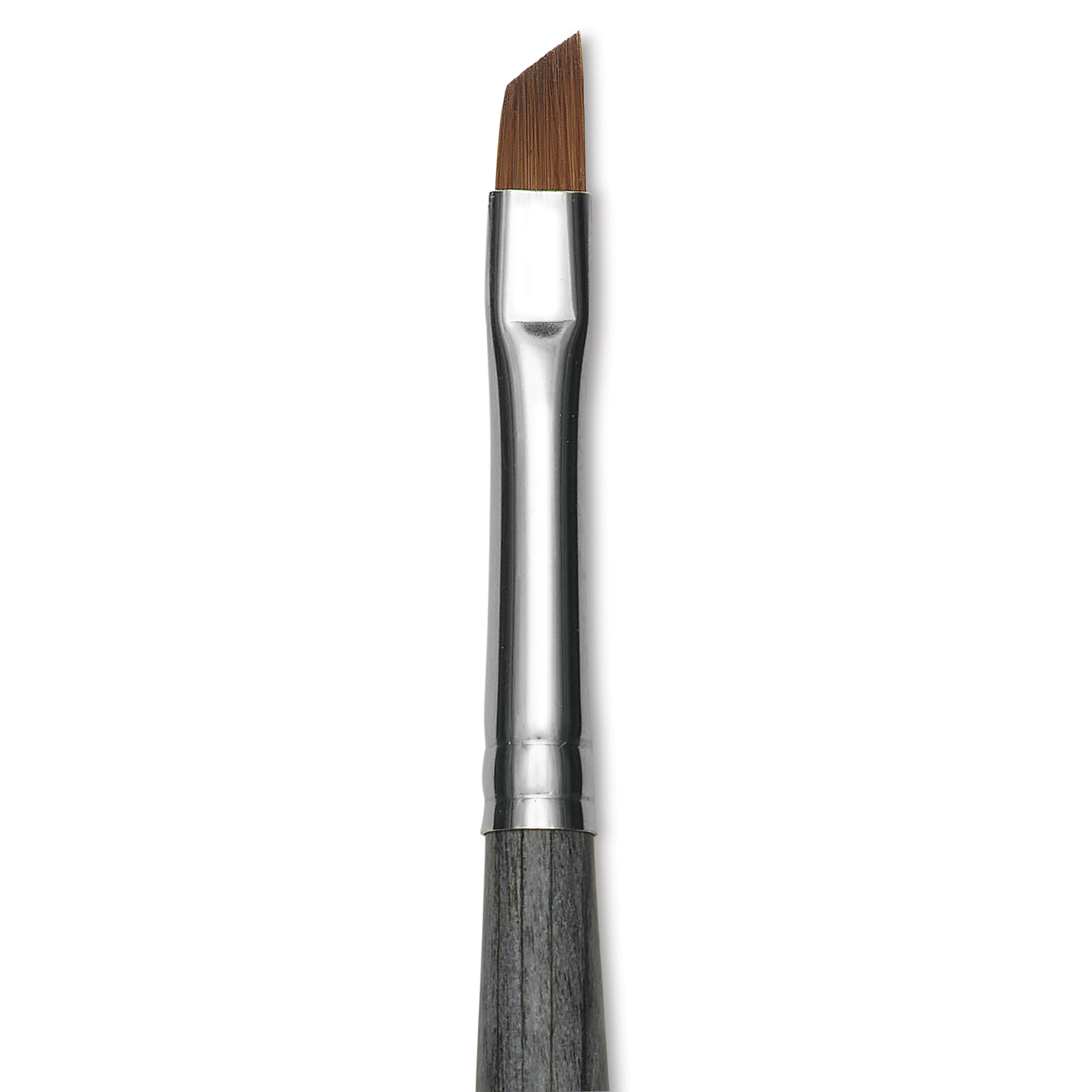 Da Vinci Colineo Synthetic Kolinsky Sable Brush - Slanted Edge, Size 4, Long Handle