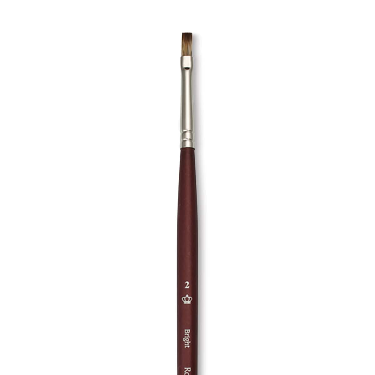 Royal & Langnickel SableTek Brush - Bright, Short Handle, Size 2