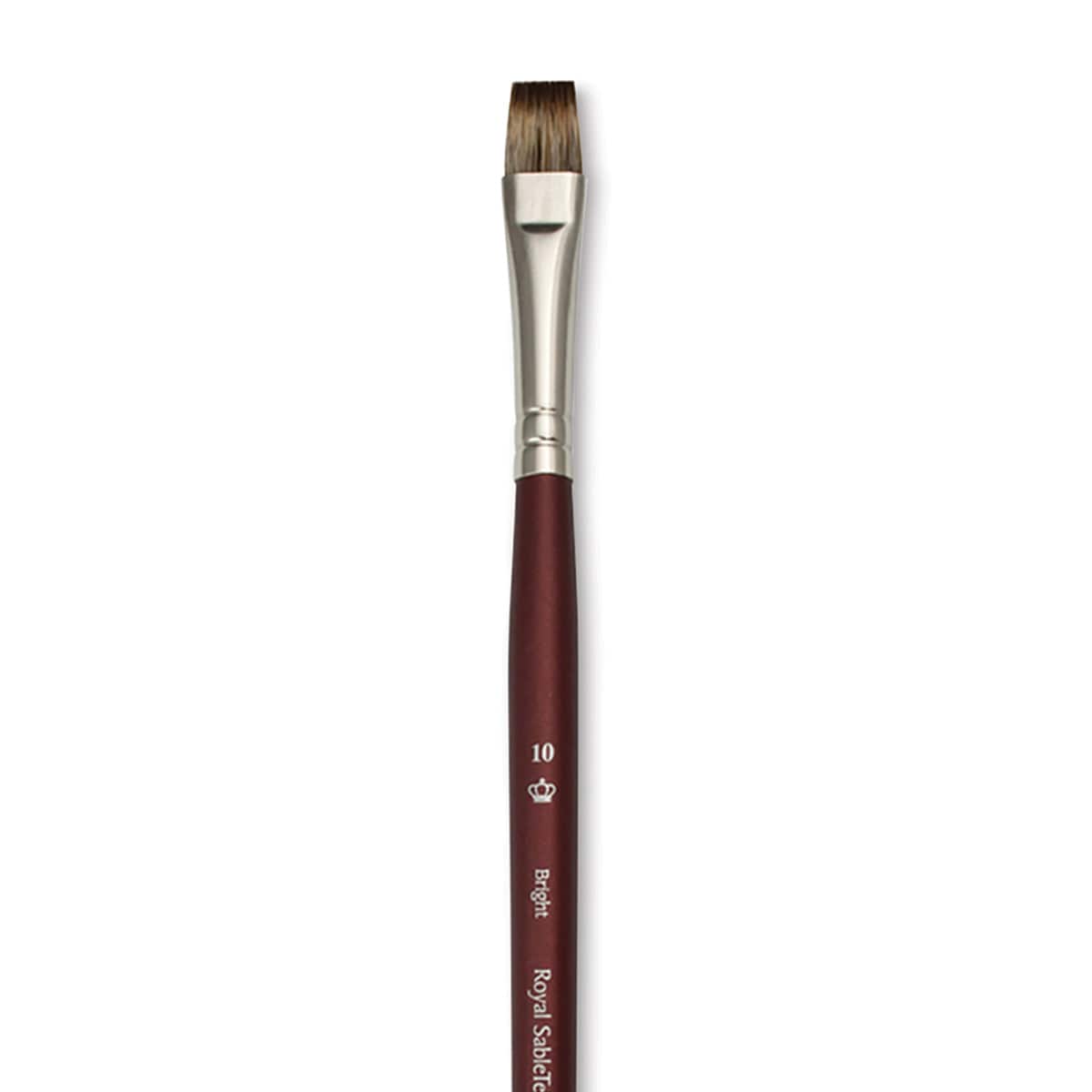 Royal & Langnickel SableTek Brush - Bright, Short Handle, Size 10