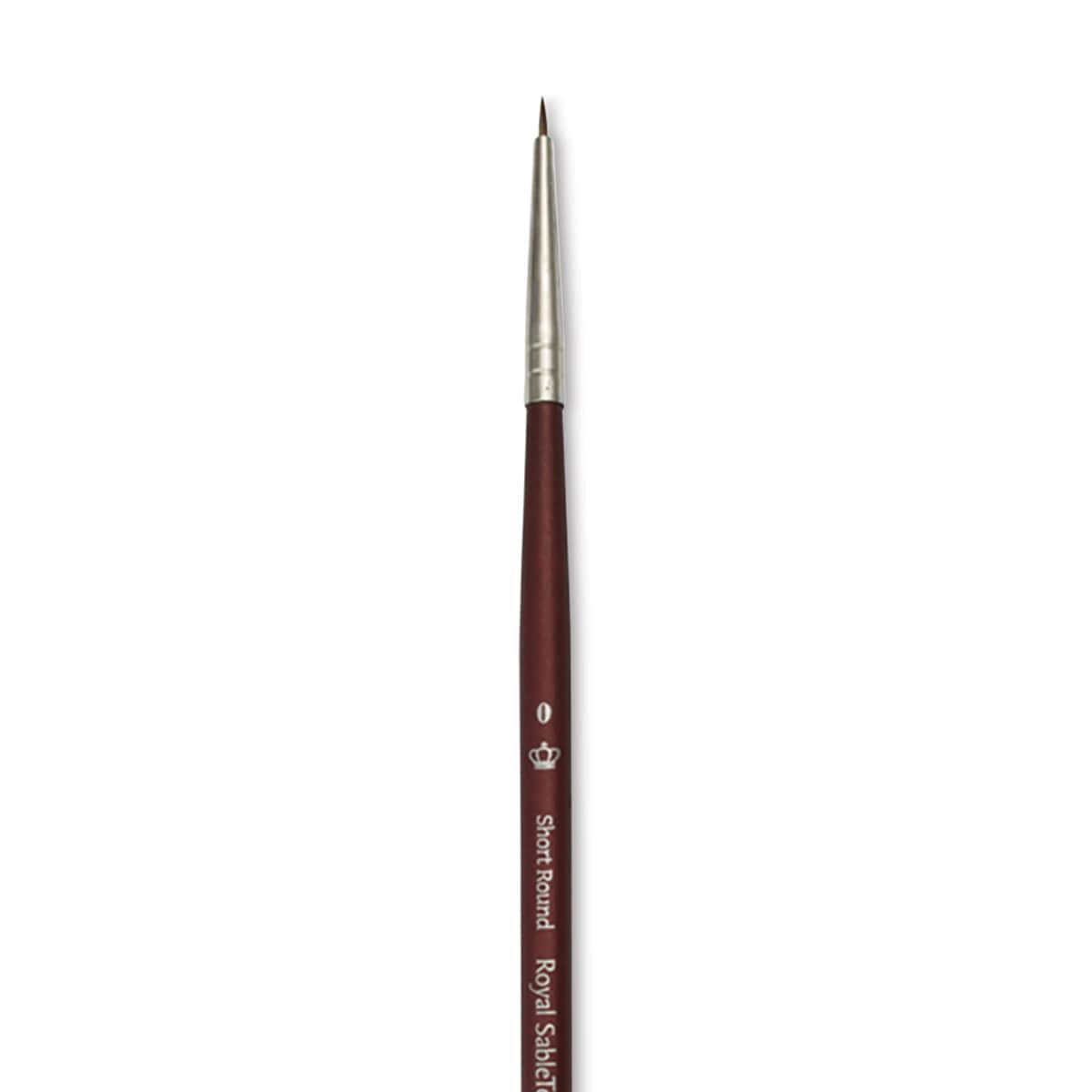 Royal & Langnickel SableTek Brush - Short Round, Short Handle, Size 0