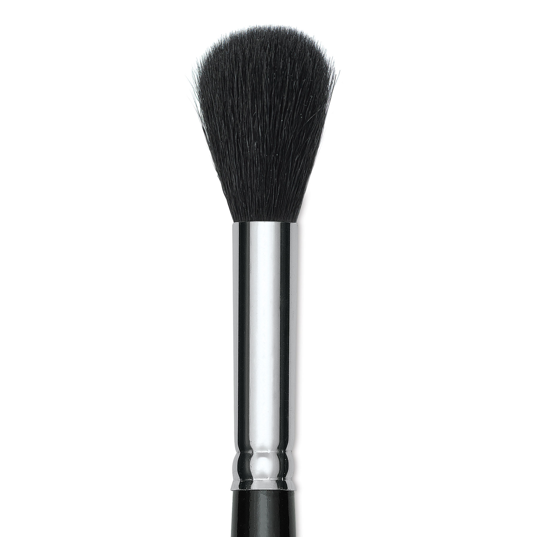 Silver Brush Black Goat Silver Mop Brush - Round, Size 12, Short Handle