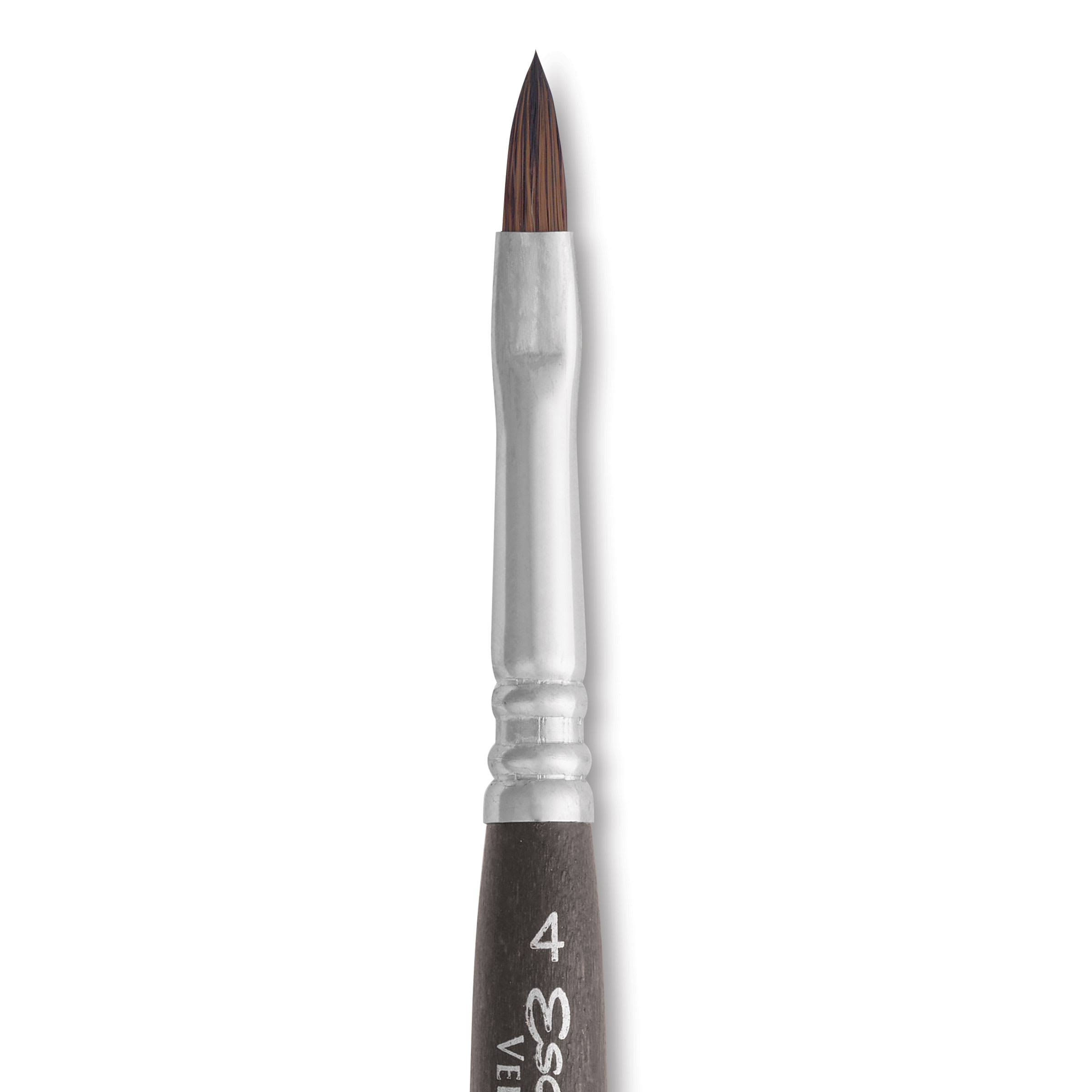 Escoda Versatil Travel Brush - Filbert, Short Handle, Size 4
