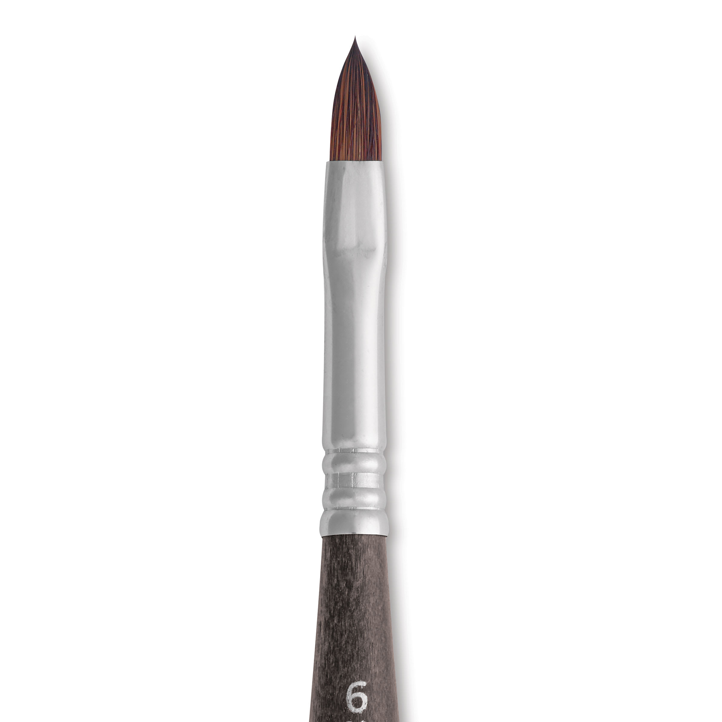 Escoda Versatil Travel Brush - Filbert, Short Handle, Size 6