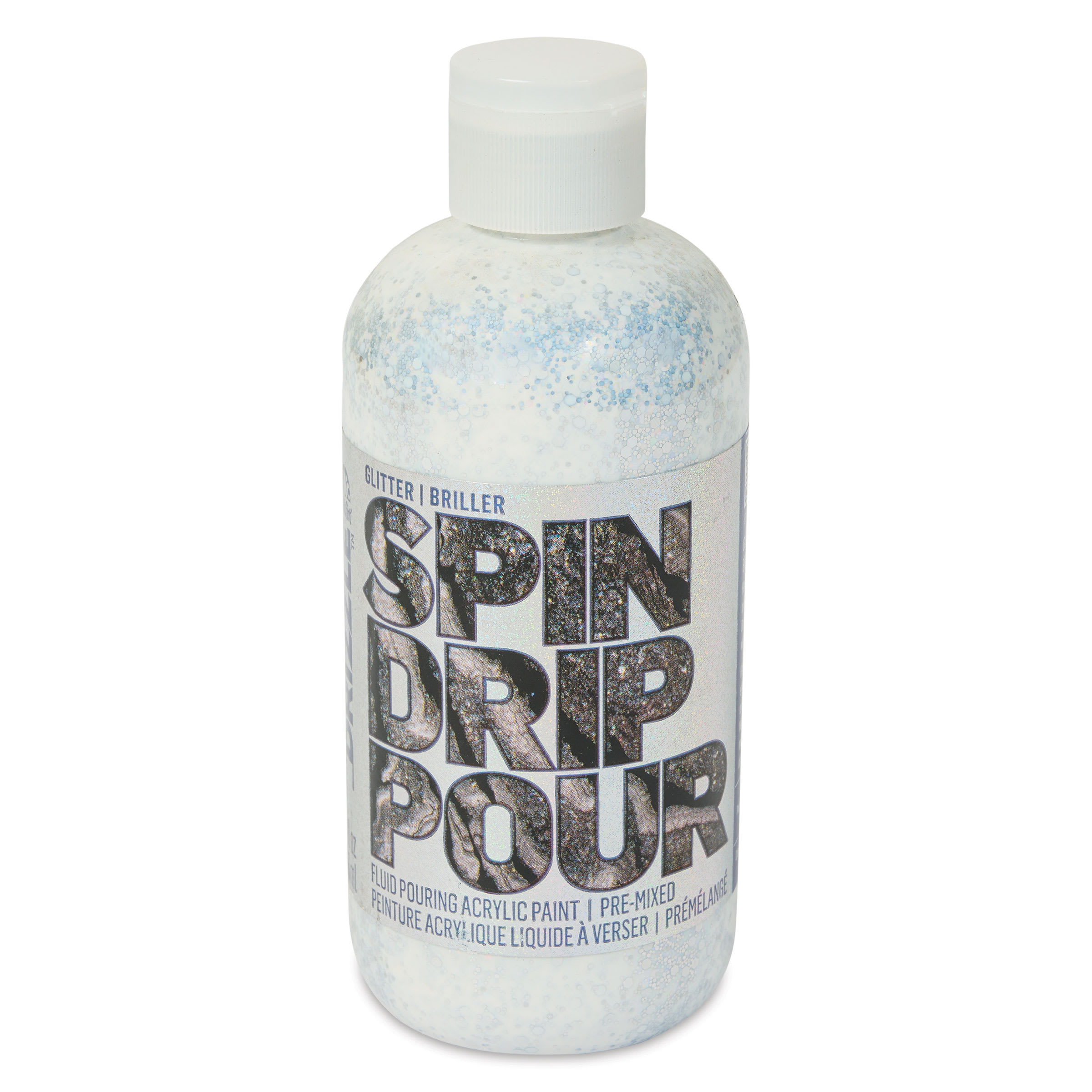 FolkArt Drizzle Acrylic Pouring Paint - Disco Dust Glitter, 266 ml