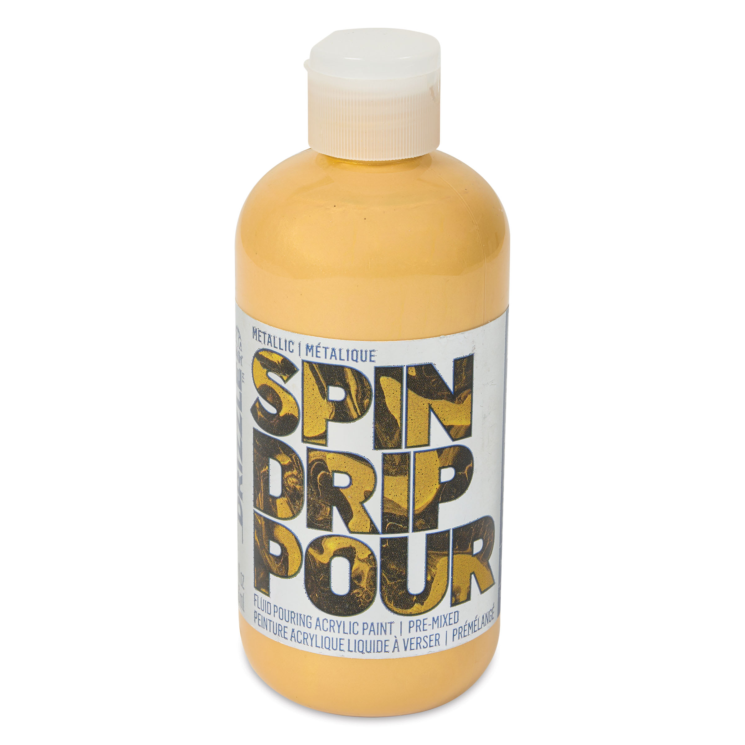 FolkArt Drizzle Acrylic Pouring Paint - Heart of Gold Metallic, 266 ml