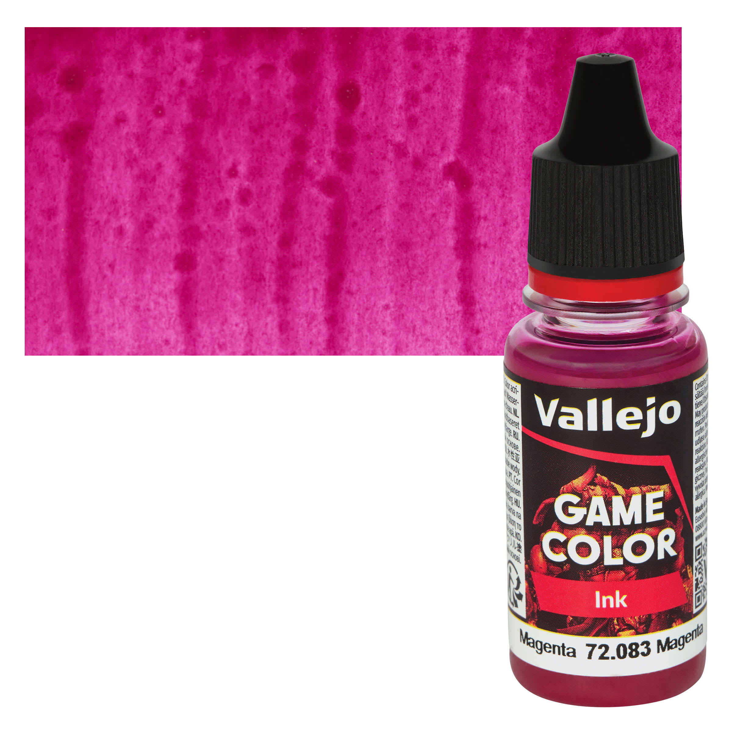 Vallejo Game Color Acrylic Ink - Magenta, 18 ml