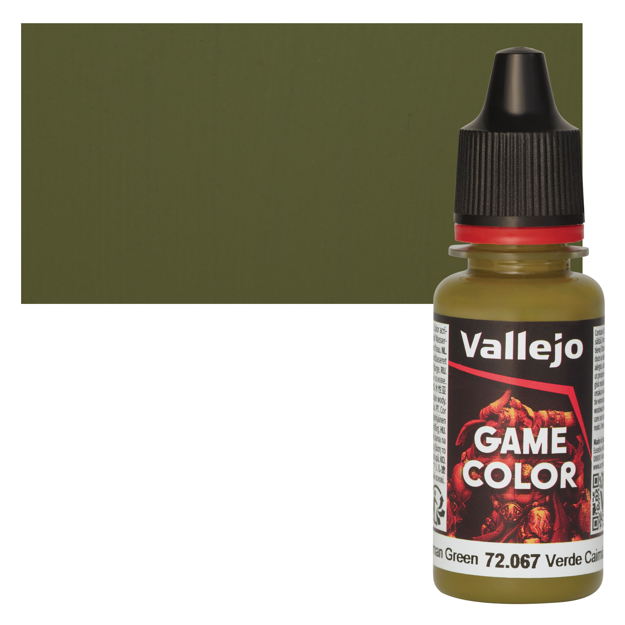 Vallejo Game Color Acrylic Paint - Cayman Green, 18 ml