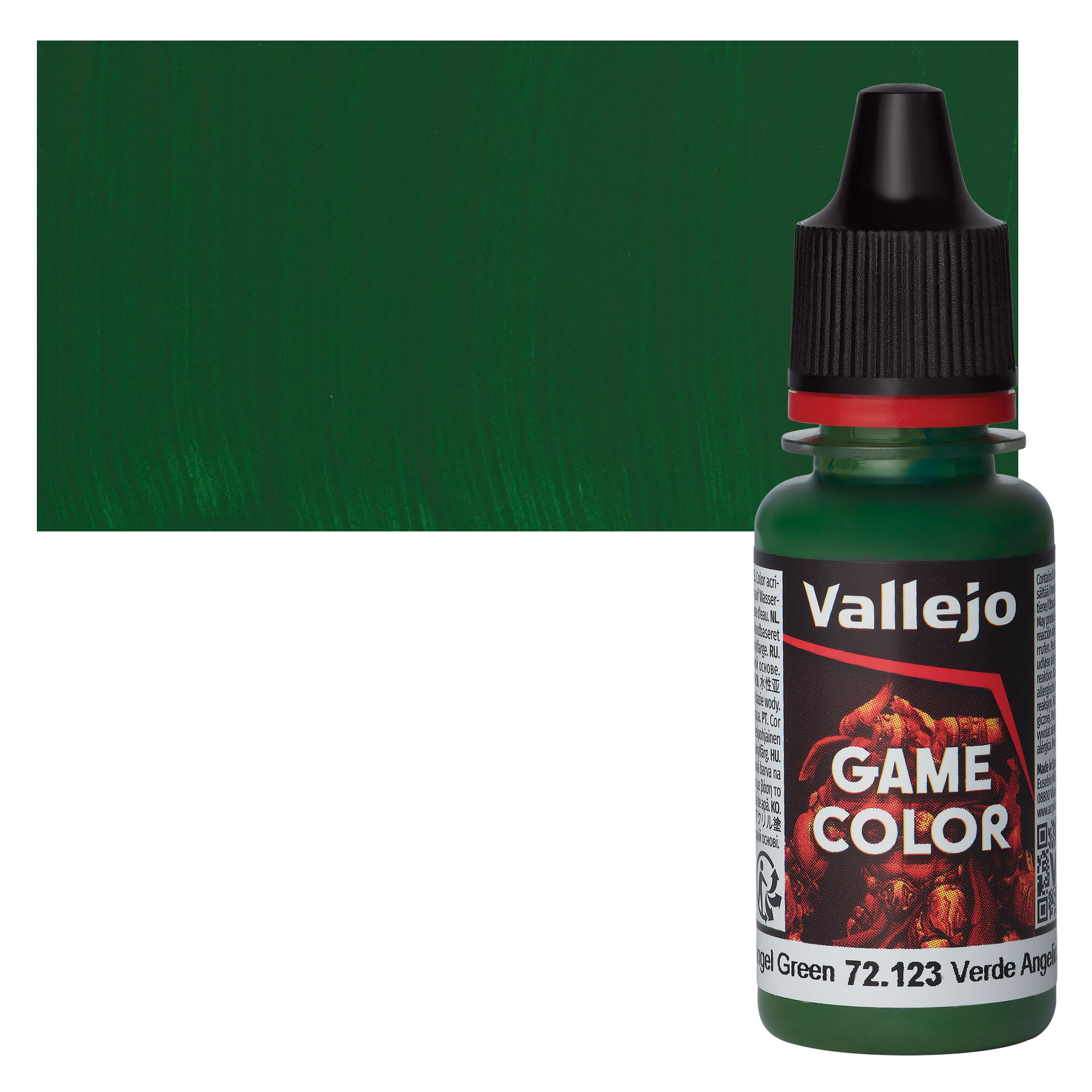 Vallejo Game Color Acrylic Paint - Angel Green, 18 ml