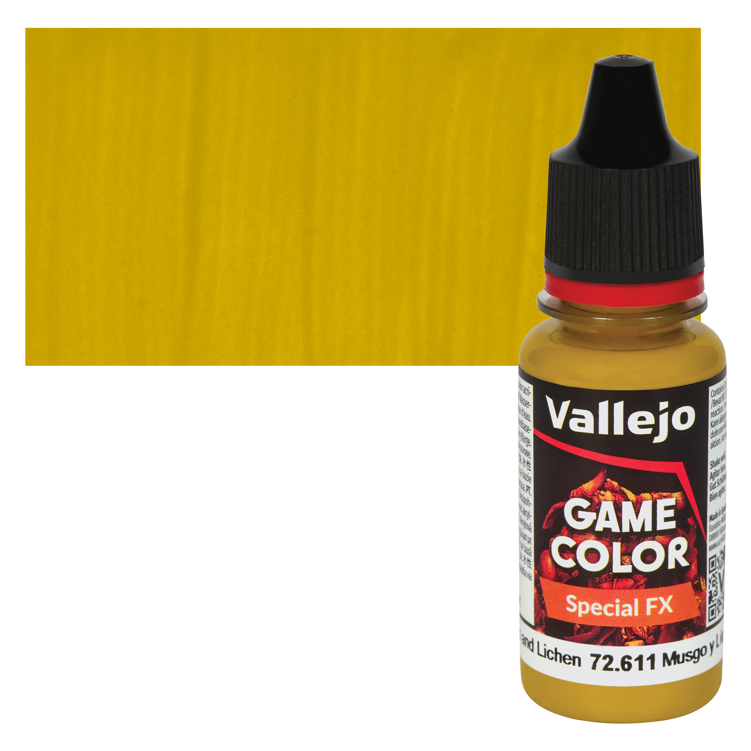 Vallejo Game Color Special FX Acrylic Paint - Moss and Lichen, 18 ml