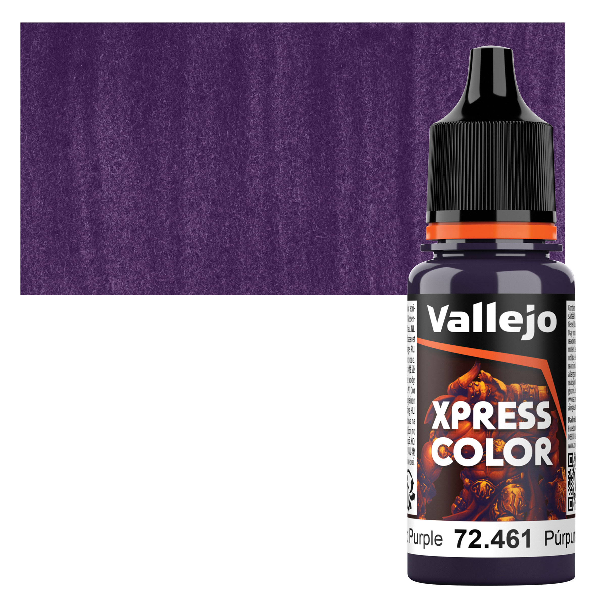 Vallejo Xpress Color Acrylic Paint - Vampiric Purple, 18 ml