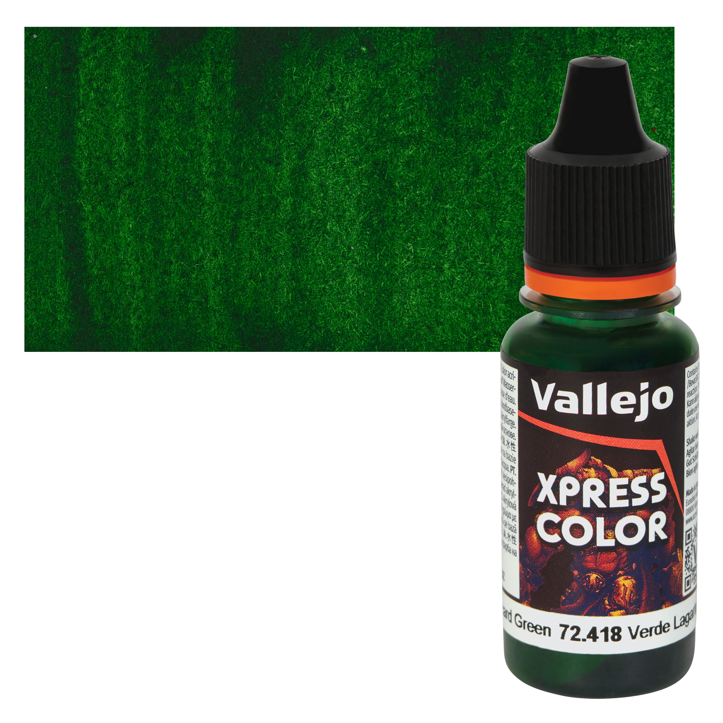 VJP72418 18 ml Game Color Xpress Color Lizard Green Paint