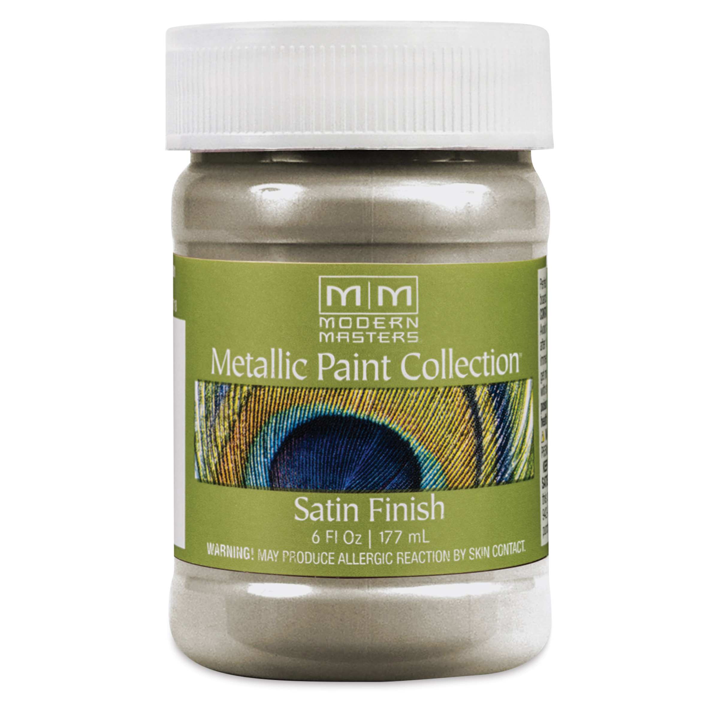 Modern Masters Metallic Paint Collection Satin Champagne Water-Based Metallic Paint 5.5 oz