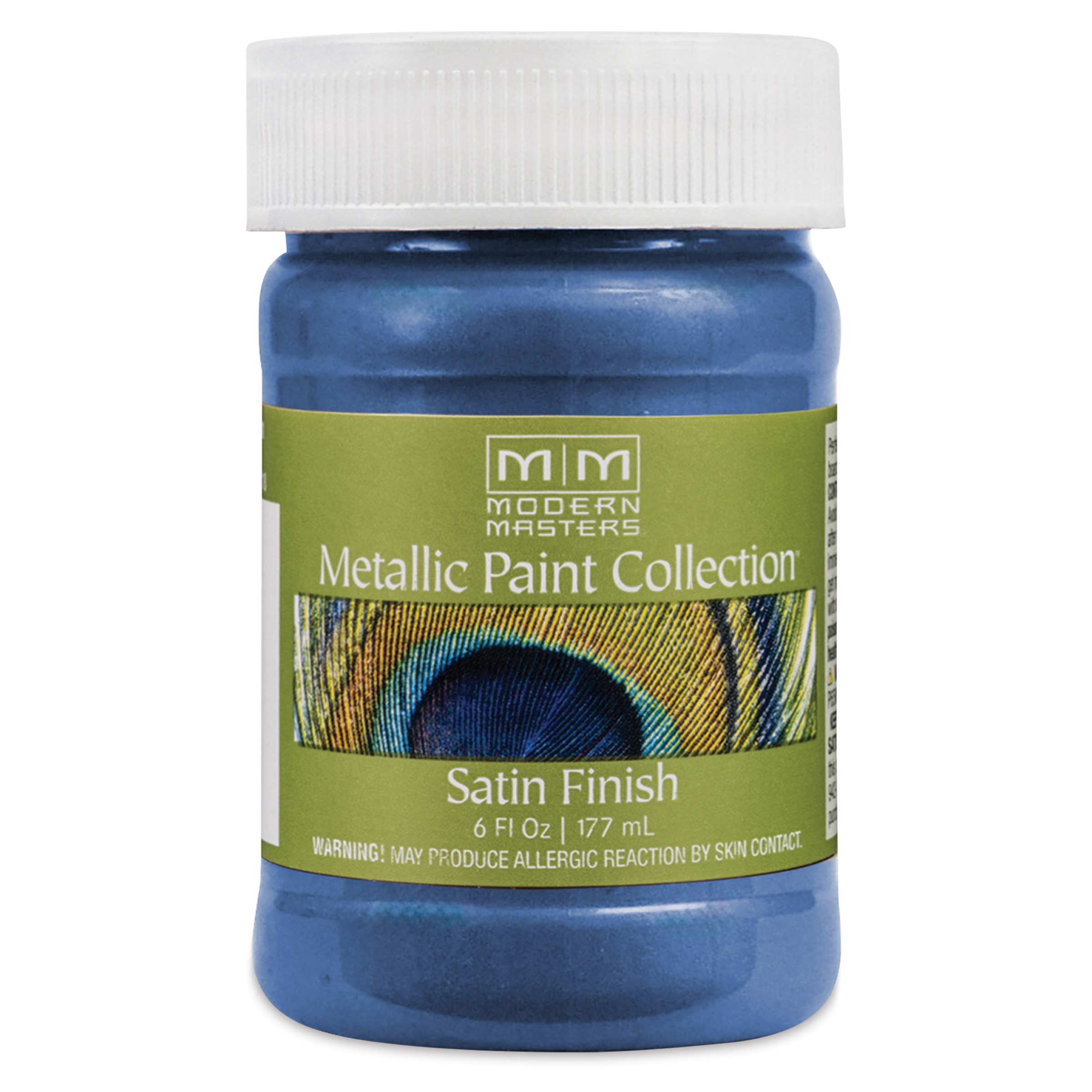 Modern Masters Metallic Paint - Sapphire, 177 ml jar