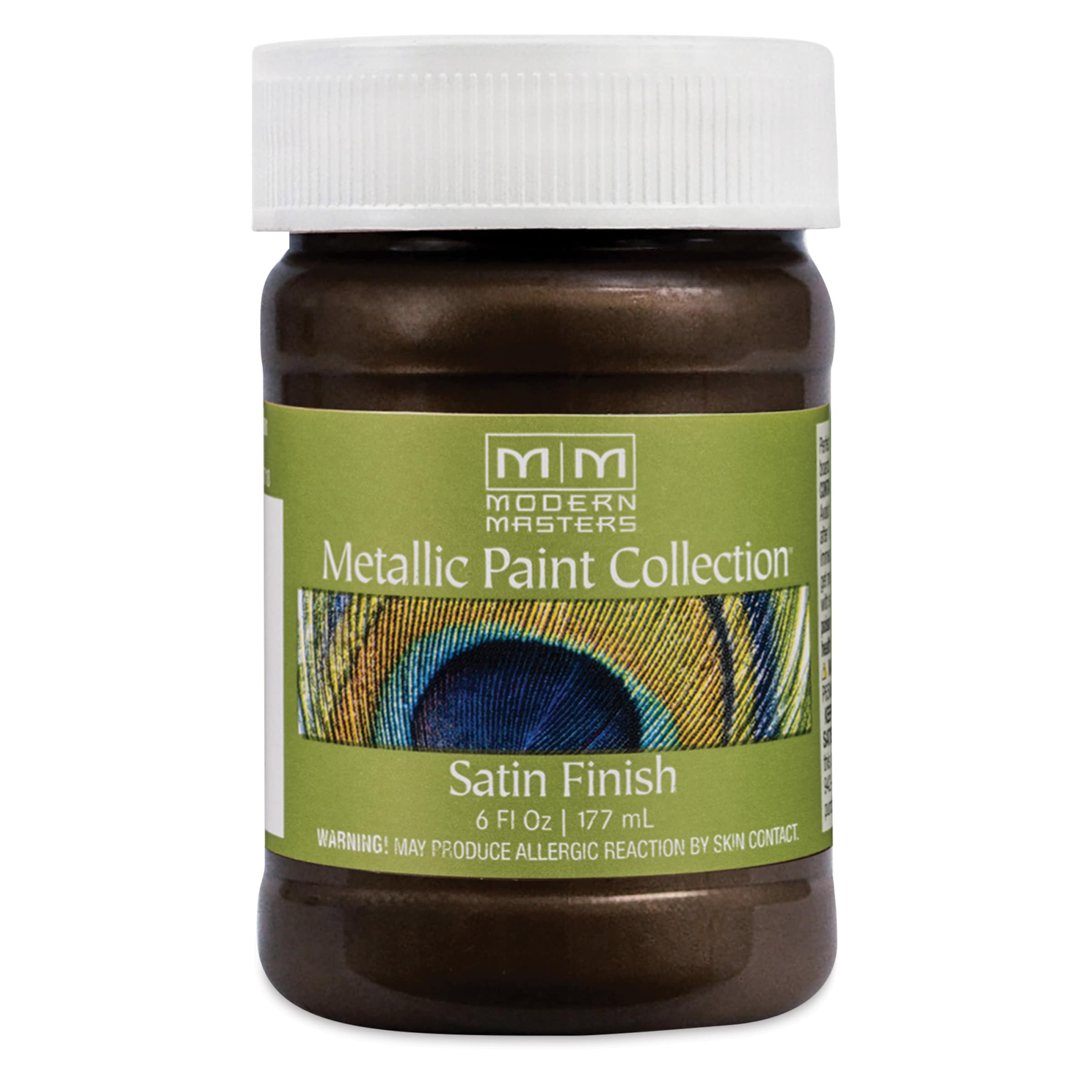 Modern Masters Metallic Paint - Ground Coffee, 177 ml jar