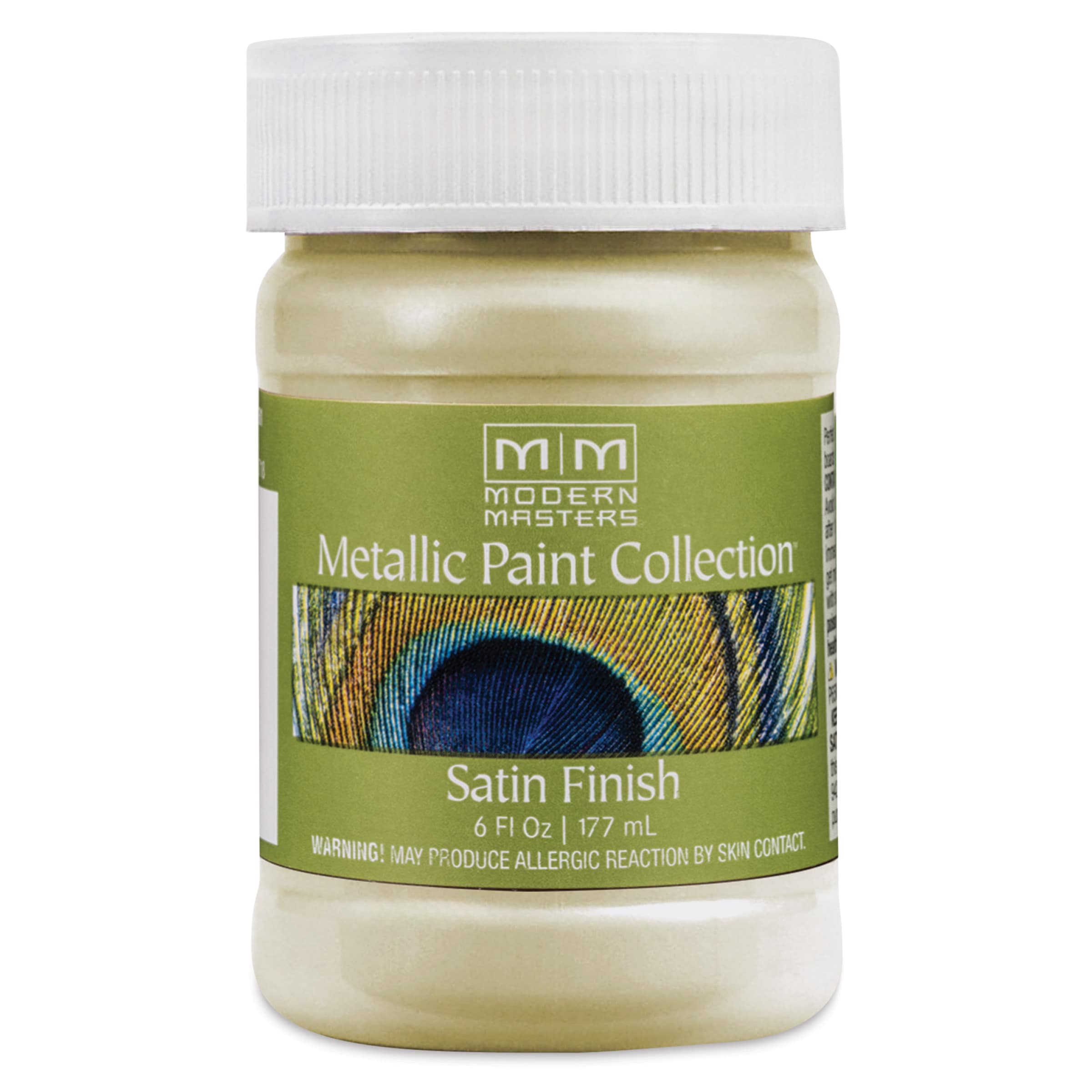 Modern Masters Metallic Paint - Flash Gold, 177 ml jar