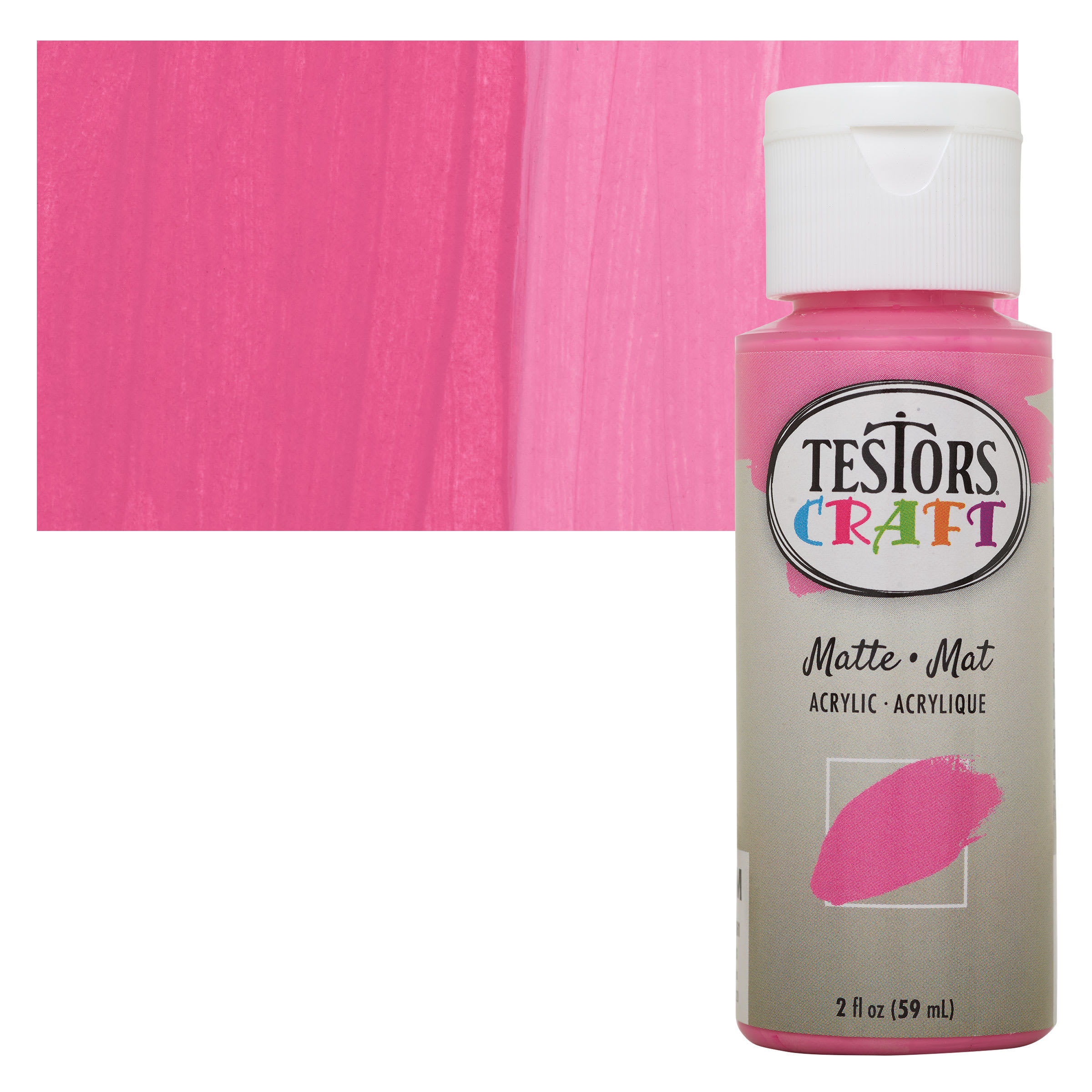 223554 2 oz Passion Fruit Matte Acrylic Craft Paint Pack of  6