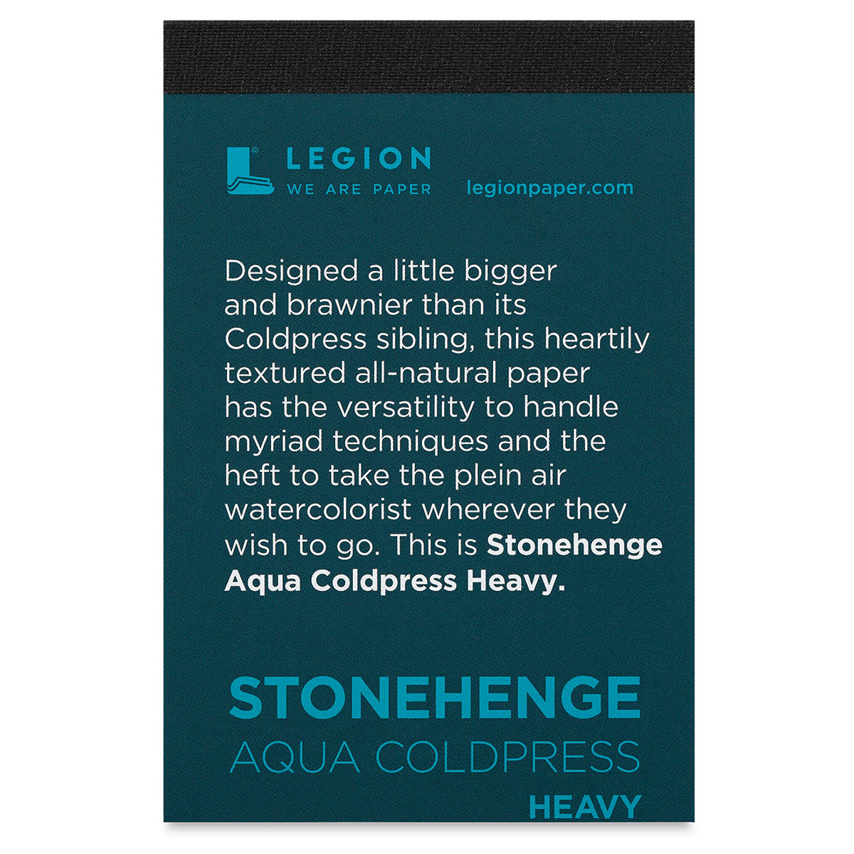 Legion Stonehenge Aqua Mini Pad - Cold Press, 2-1/2" x 3-3/4", 300 lb, 5 Sheets