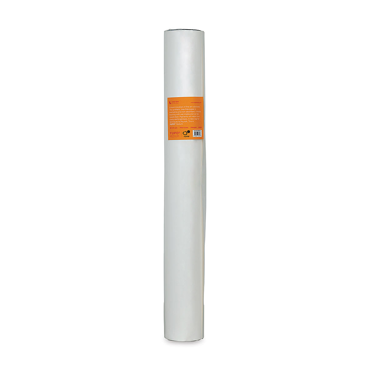Legion Yupo Synthetic Paper - 30" x 10 yds, Bright White, 74 lb, Roll