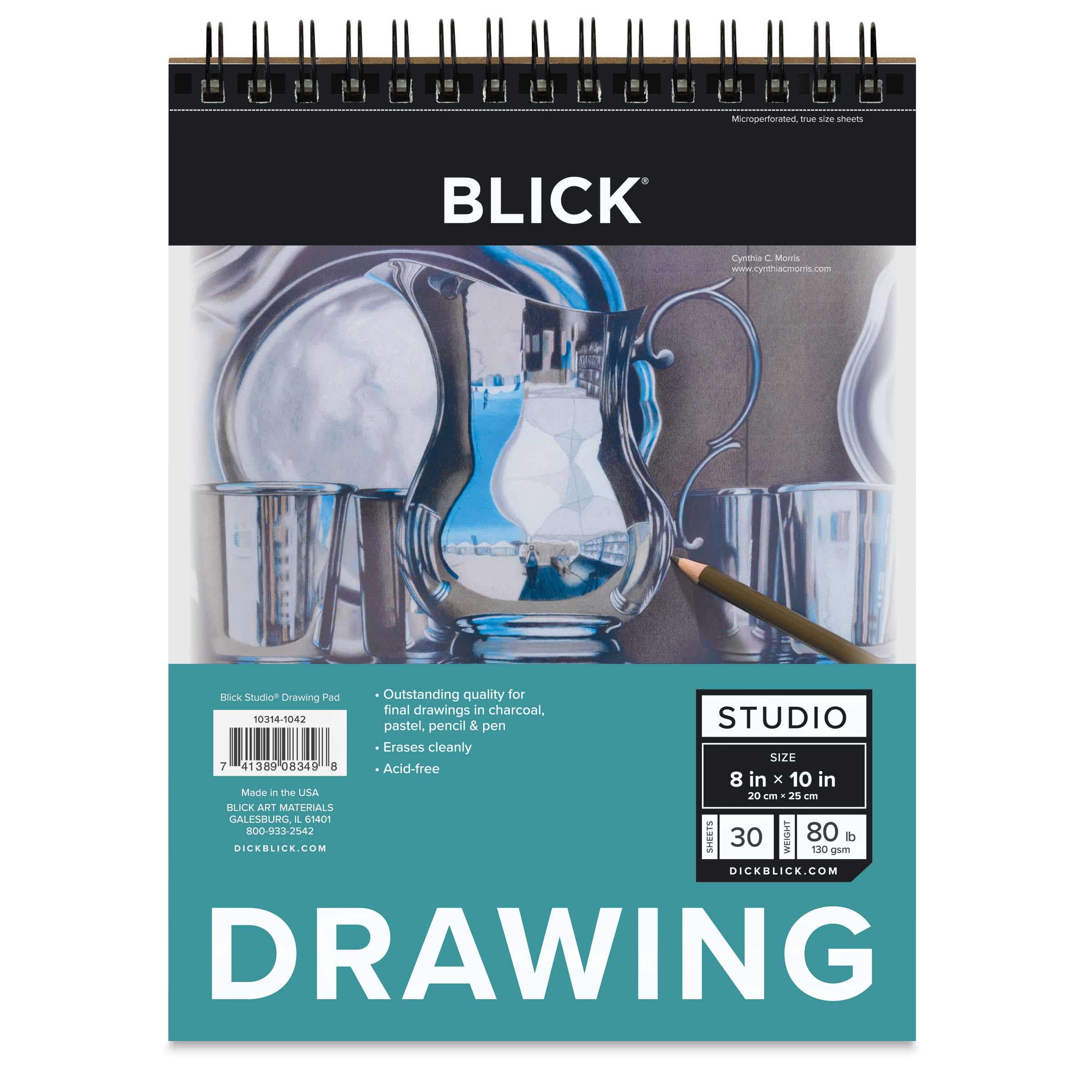 Blick Studio Drawing Pad - 8" x 10", 30 Sheets
