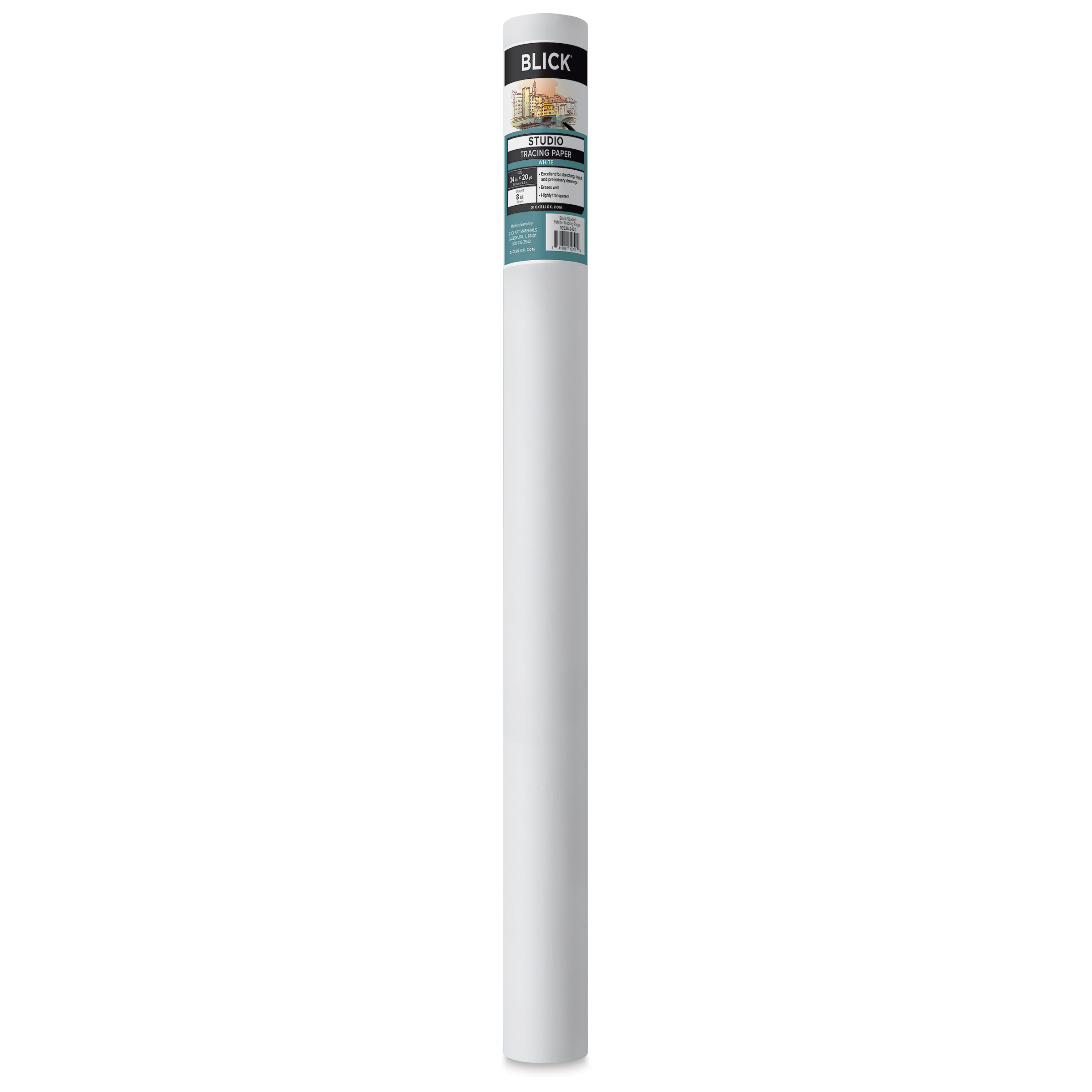 Blick Studio Tracing Paper Roll - 24" x 20 yds, White