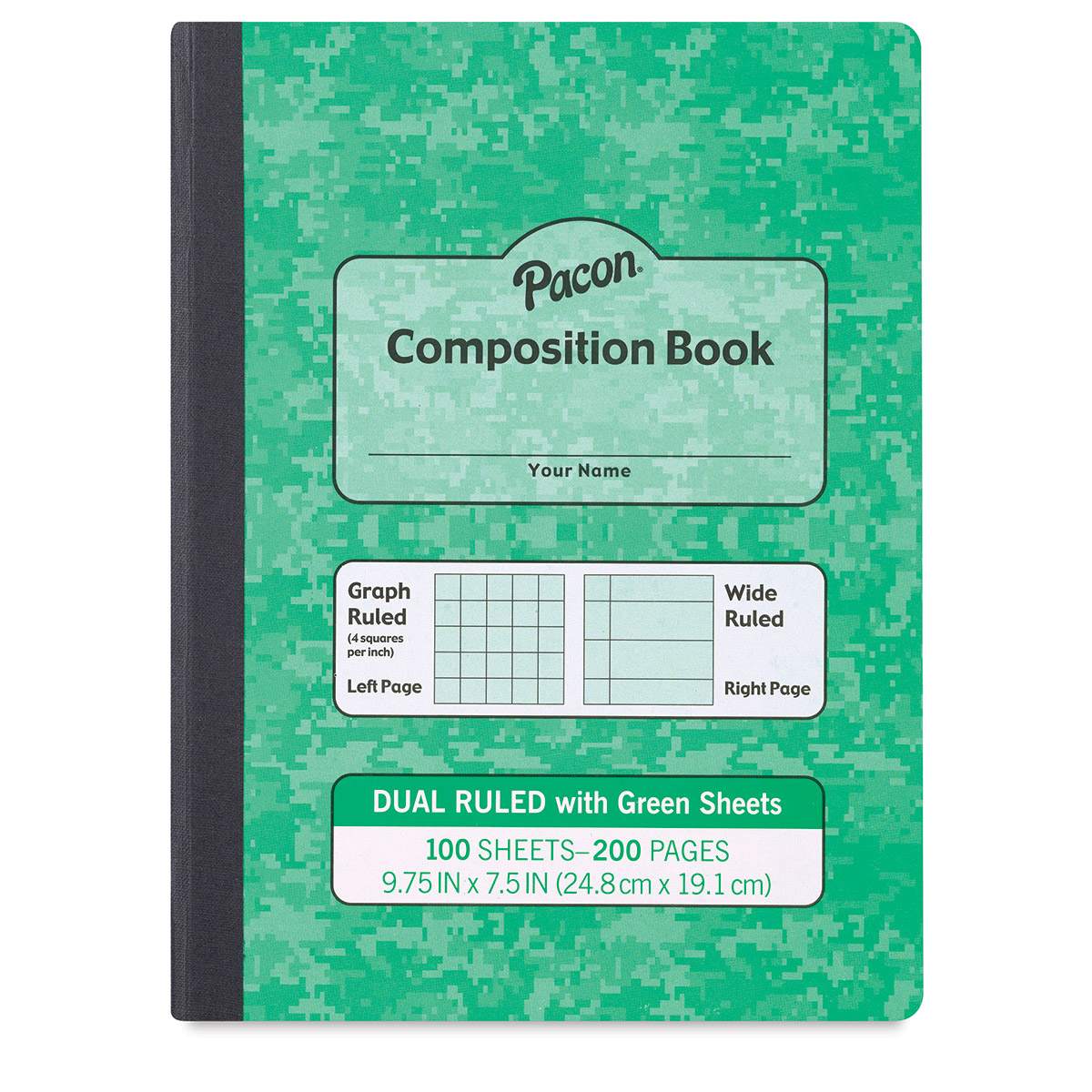Pacon Corporation PACMMK37162 Pacon Dual Ruled Composition Book
