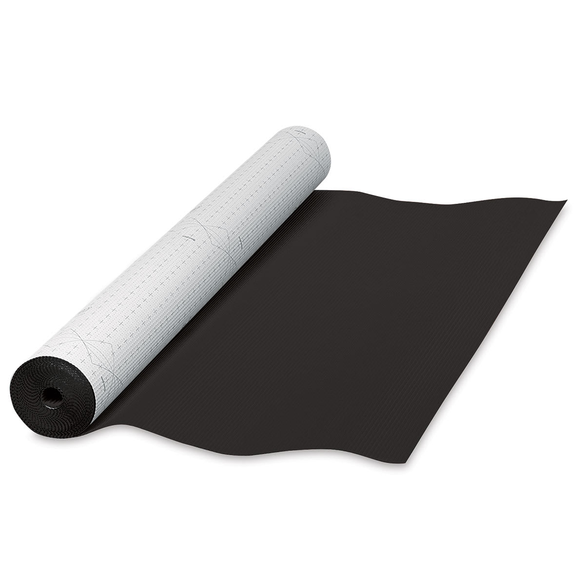 Pacon 006054 Corobuff Fade Resistant Solid Color Corrugated Paper Roll, 48 in. x 25 ft., Black