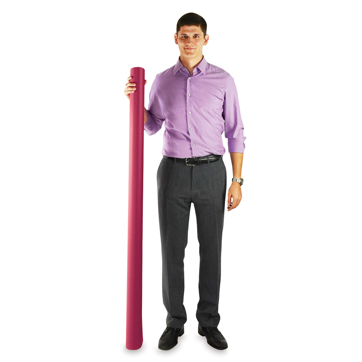 Unbranded The Bd Company Background Paper 53 In. X 12 Yd. Roll Crimson (6-1253) | Quill