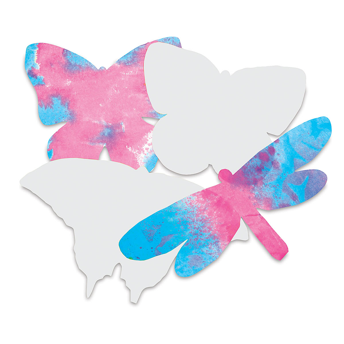 Roylco Color Diffusing Paper Butterflies, 7 x 11, 48 Sheets (R-2445), White | Quill